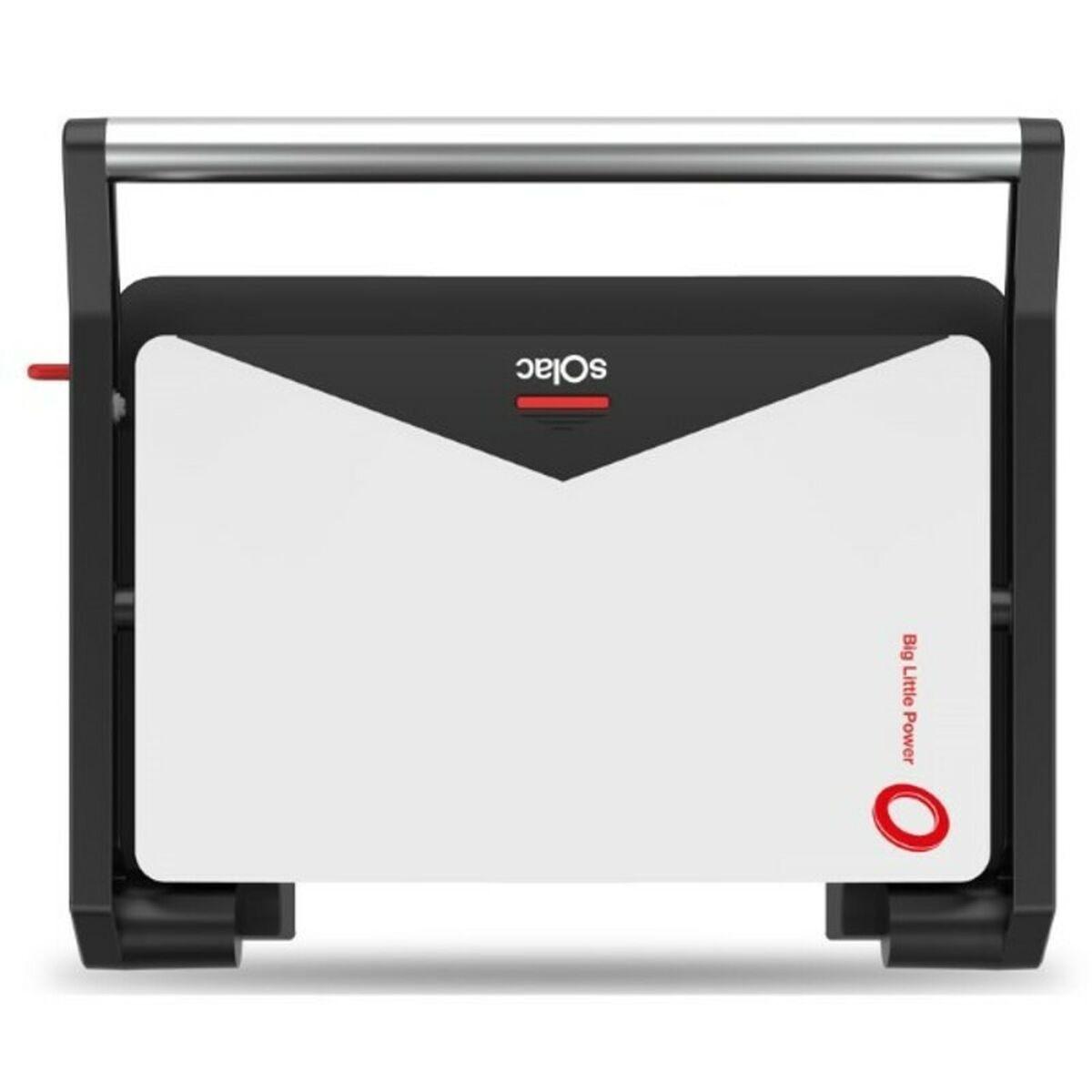 Grill de contacto Solac GR5300 1000W Negro/Blanco Blanco Negro