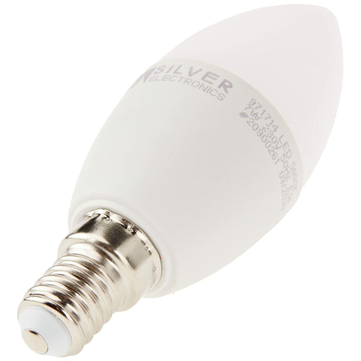 Bombilla LED Vela Silver Electronics VELA     971714 7 W E14