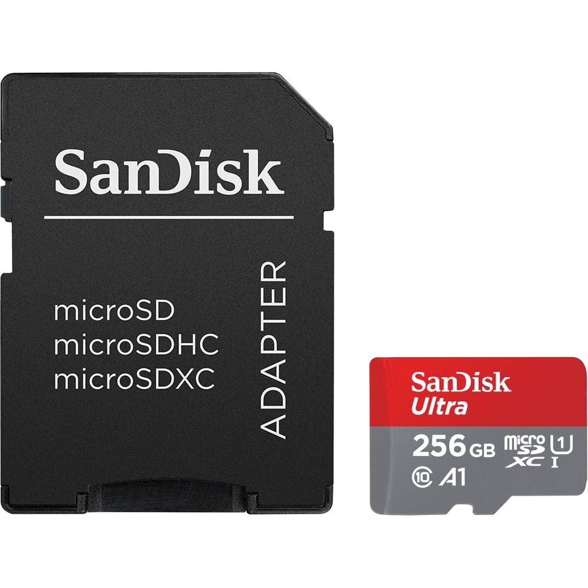 Tarjeta de Memoria Micro SD con Adaptador Western Digital SDSQUAC-256G-GN6MA