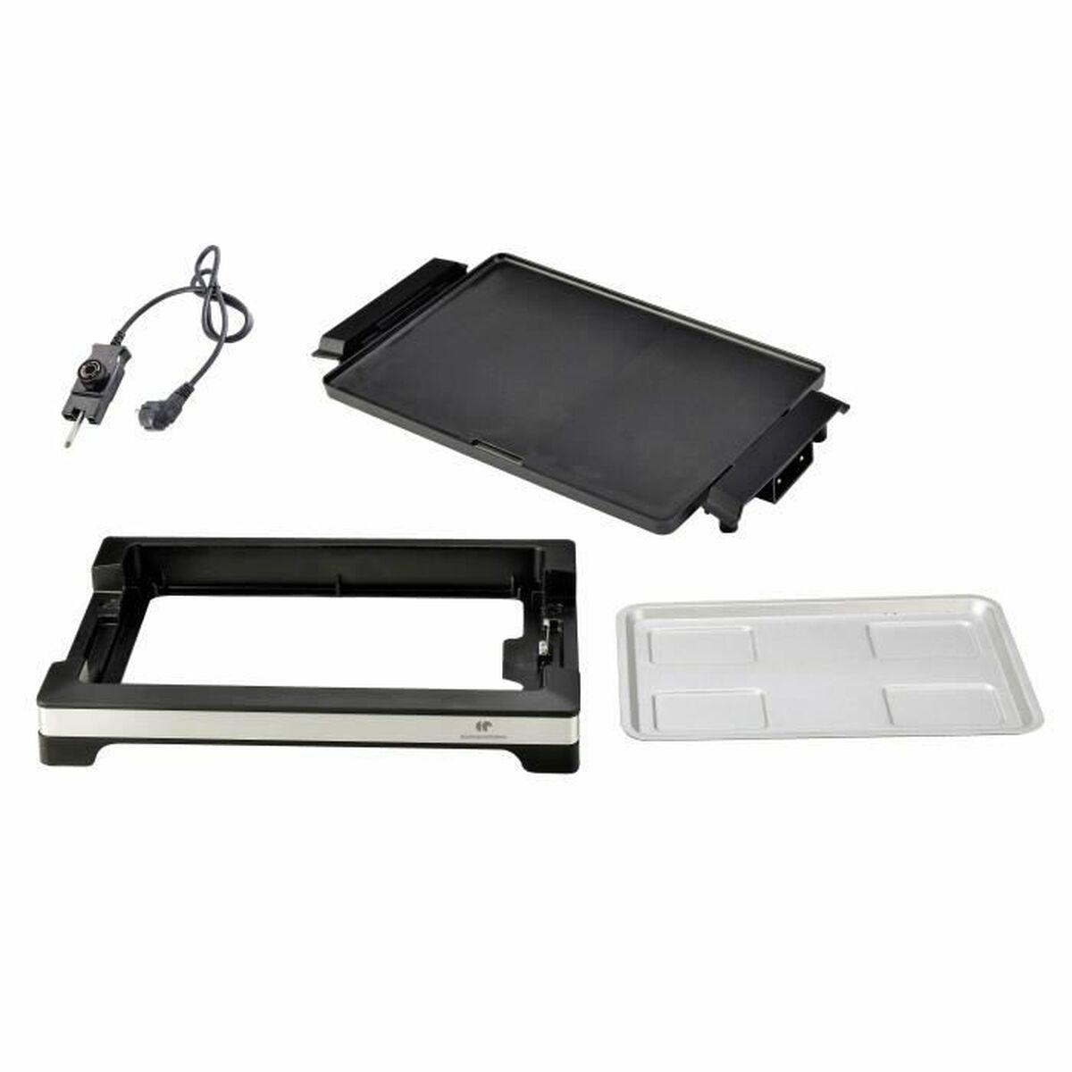 Plancha de Cocina Continental Edison PL37IN 2000W Negro 2000 W