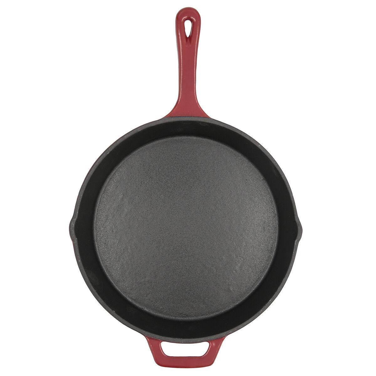 Sartén Antiadherente Bidasoa Fierro Hierro Fundido Rojo (26 cm)