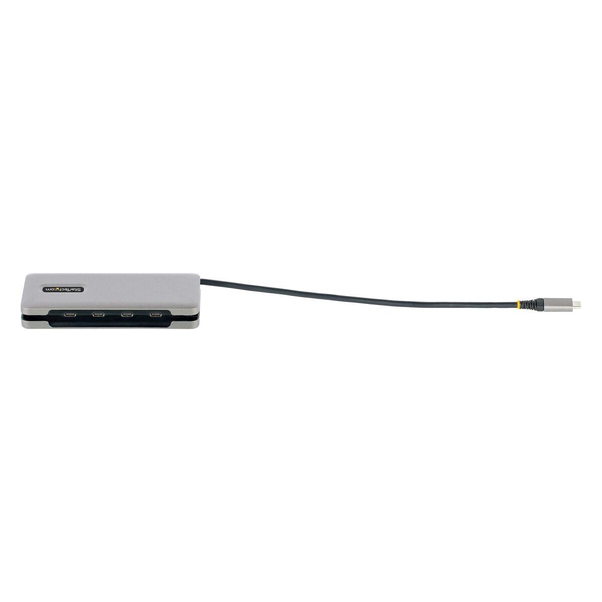 Hub USB Startech HB31CM4CPD3 Gris 15 W