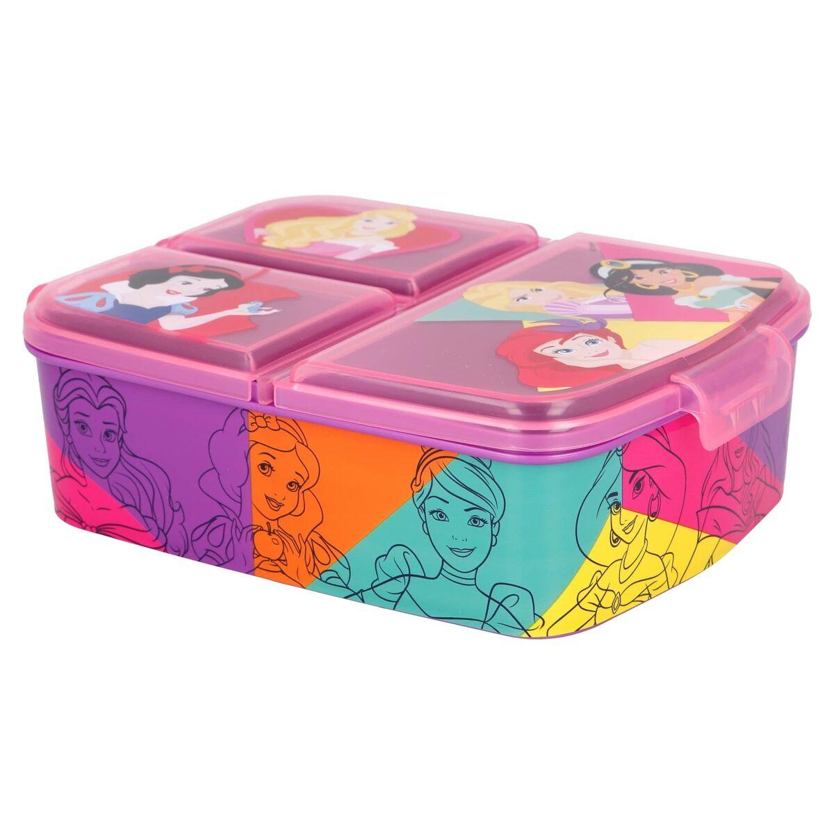 Fiambrera de Compartimentos Disney Princess    Polipropileno