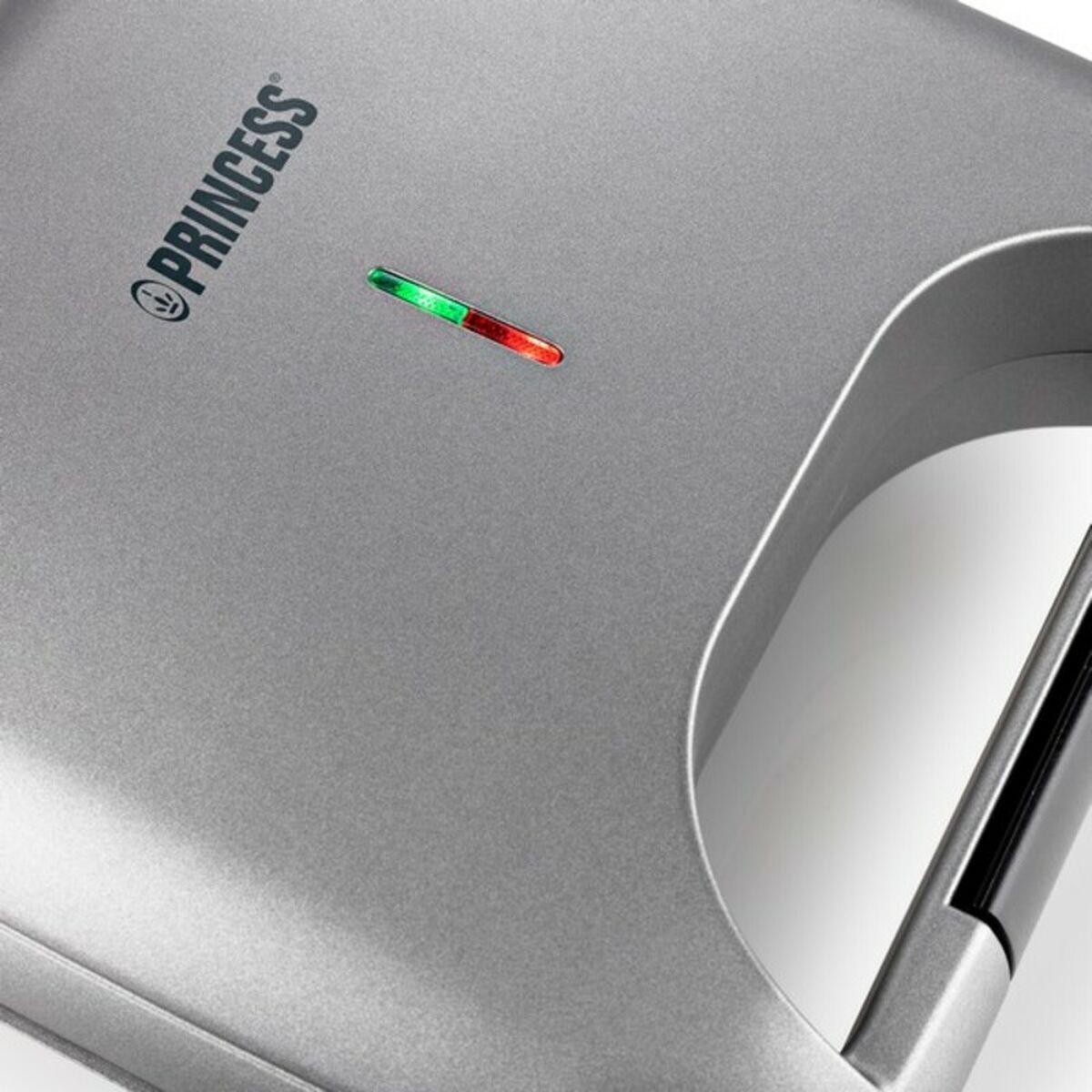 Sandwichera Grill Princess 01.127003.01.001 Negro Gris 750 W