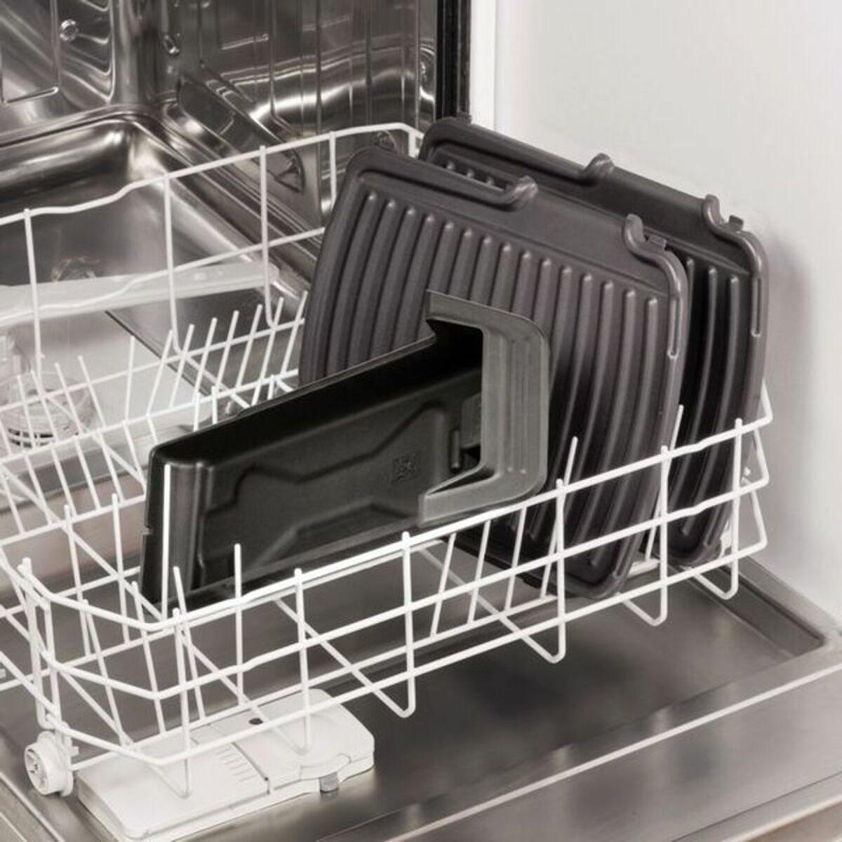 Grill de contacto Tefal GC 3050 2000W Negro Gris Acero Acero Inoxidable