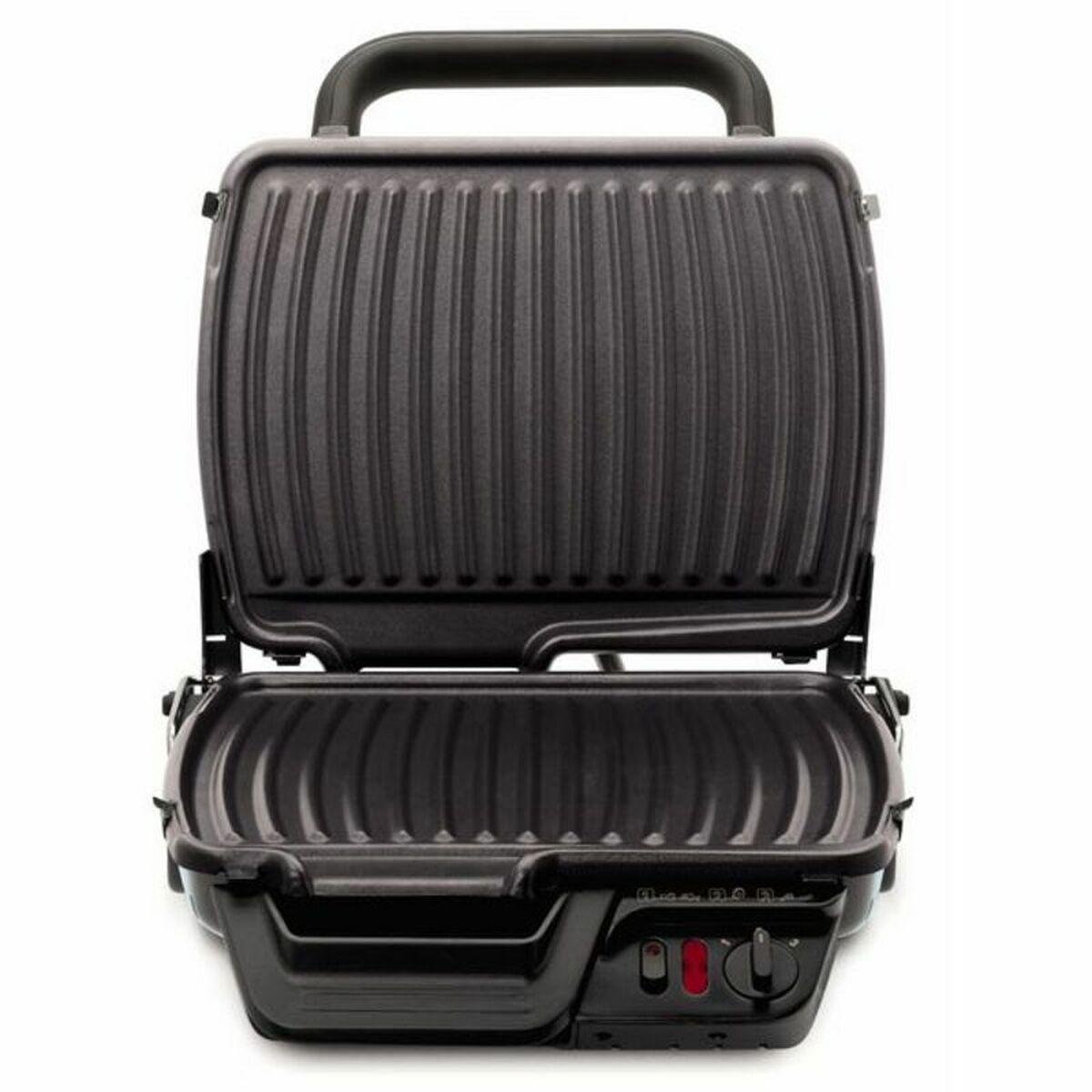 Grill de contacto Tefal GC 3050 2000W Negro Gris Acero Acero Inoxidable