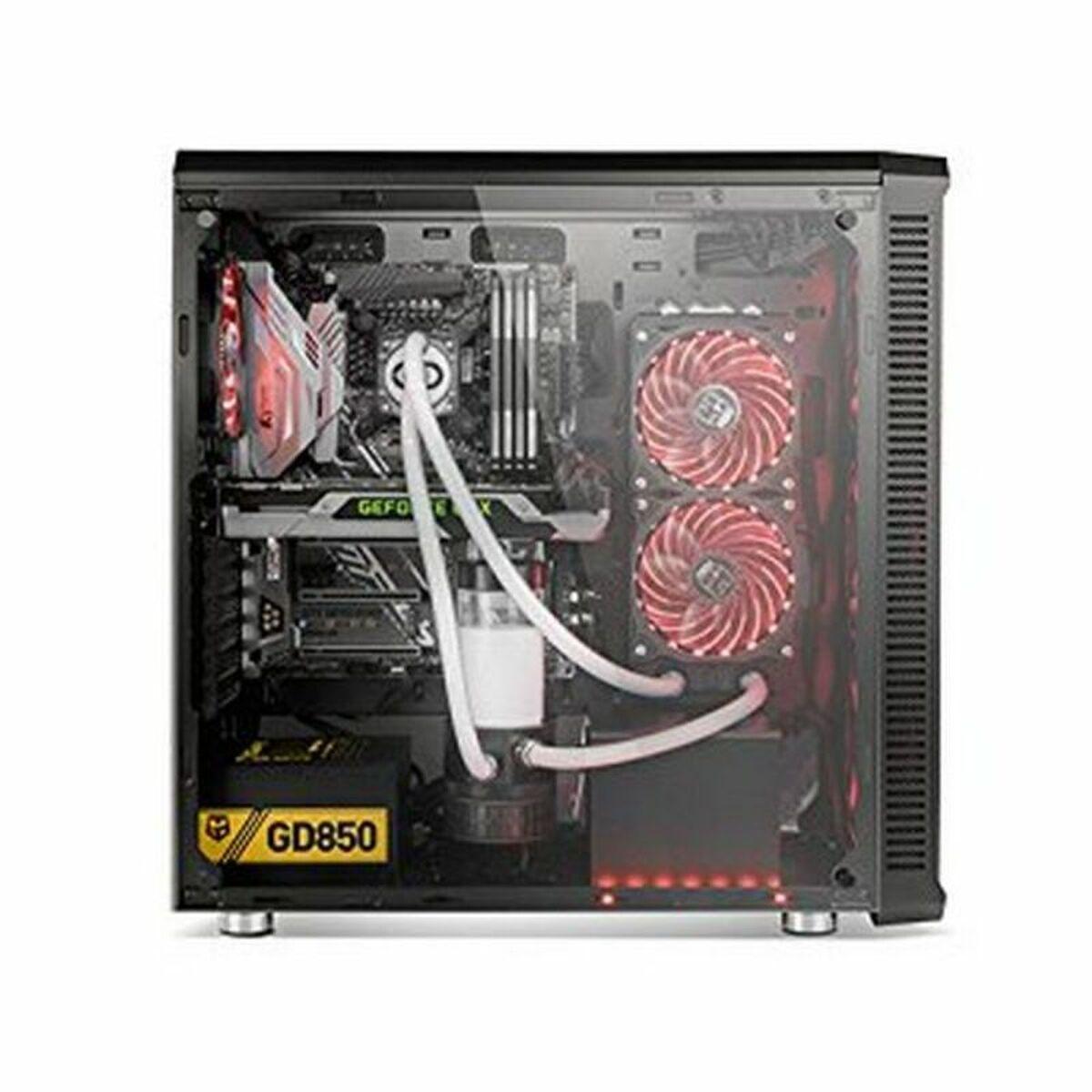 Caja Semitorre ATX Nox-Xtreme Hummer TGX Negro