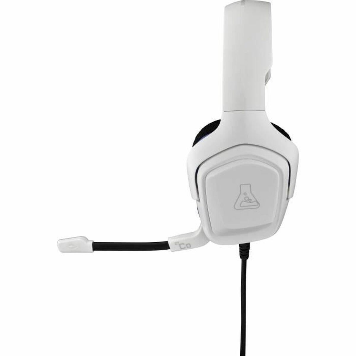 Auriculares con Micrófono The G-Lab KORP-COBALT-W Blanco Inalámbrico