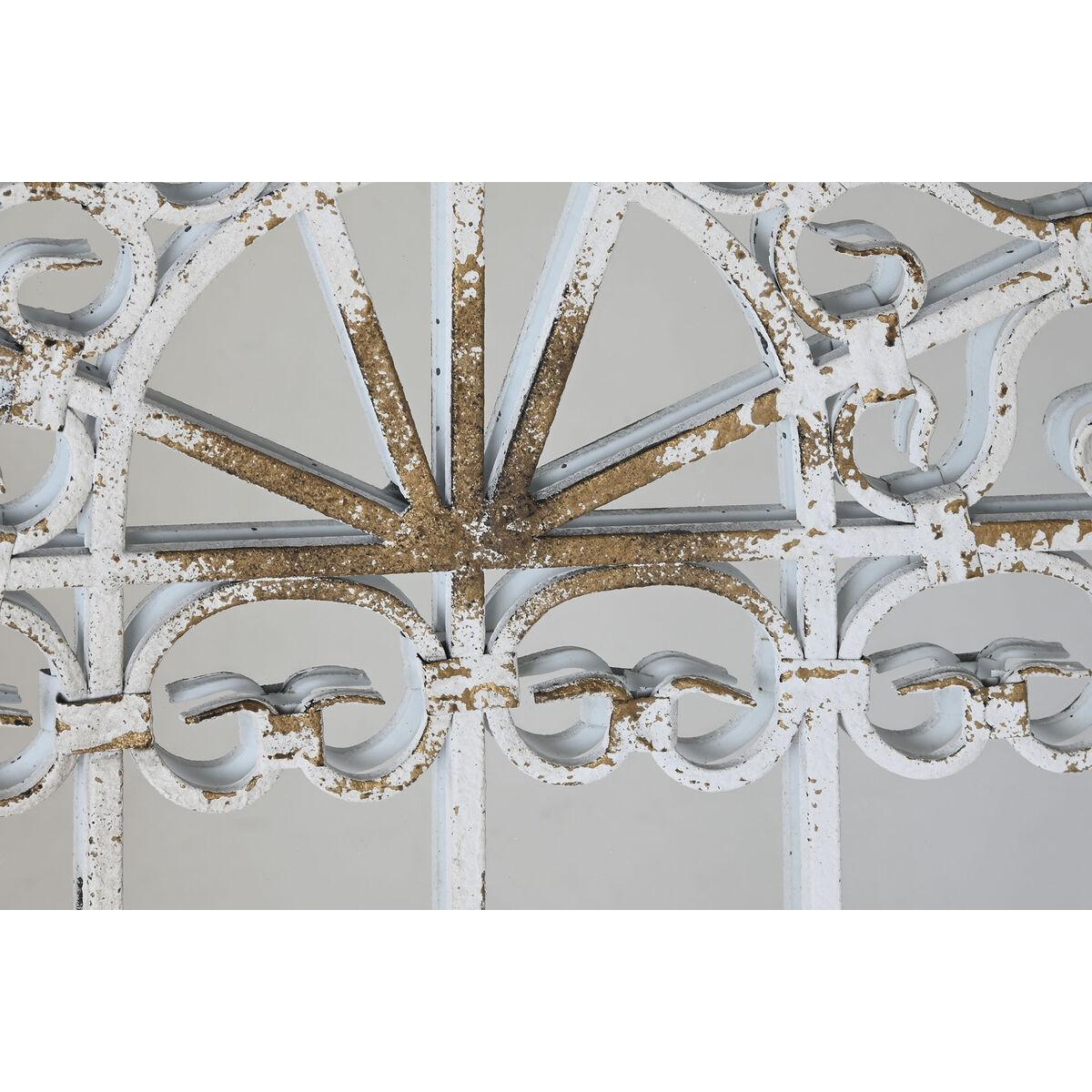 Espejo de pared DKD Home Decor Blanco Ventana 55 x 3 x 103,5 cm