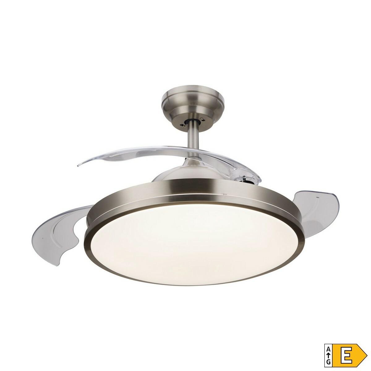 Ventilador de Techo con Luz Philips Atlas 35 W 28 W 4500 Lm Níquel (2700 K)