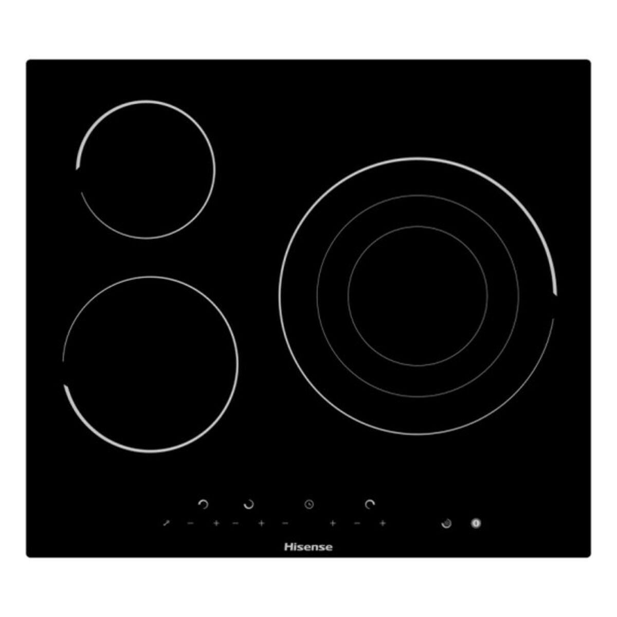 Placa Vitrocerámica Hisense E6322C Negro 5700 W