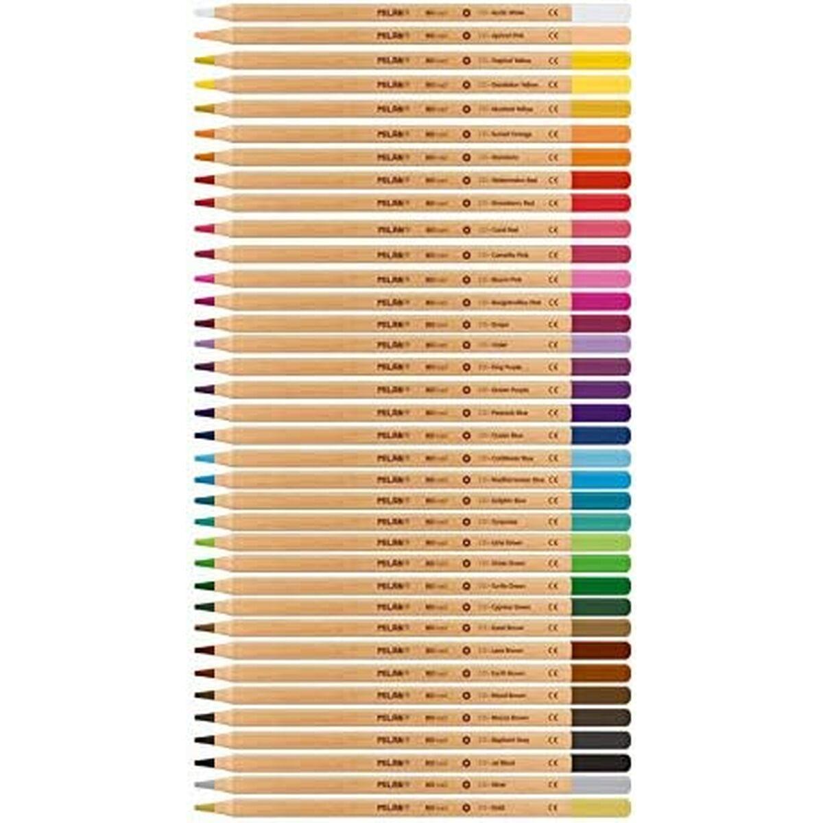 Lápices de colores Milan Multicolor 36 Piezas