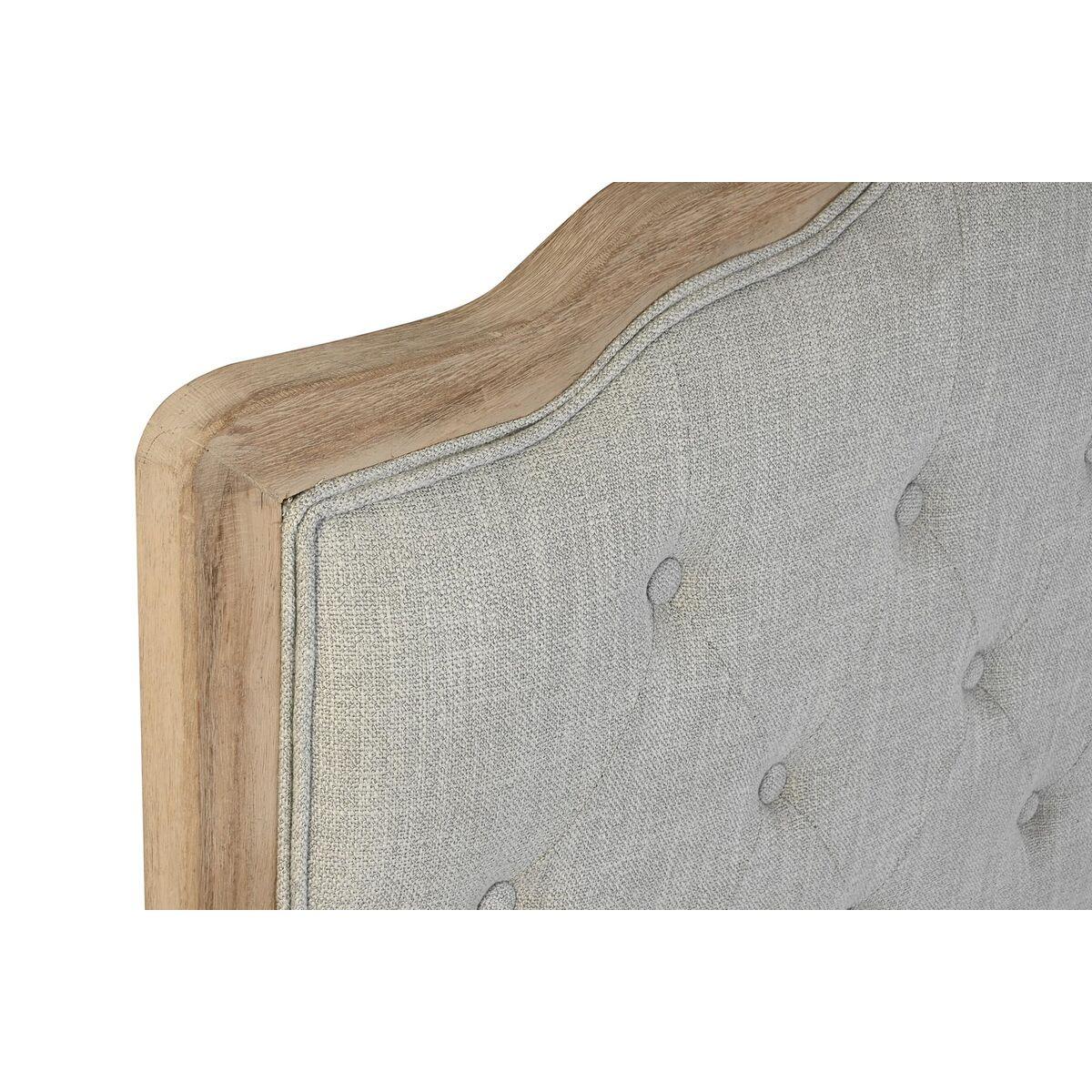 Cabecero de Cama DKD Home Decor Gris claro Roble 180 x 10 x 120 cm