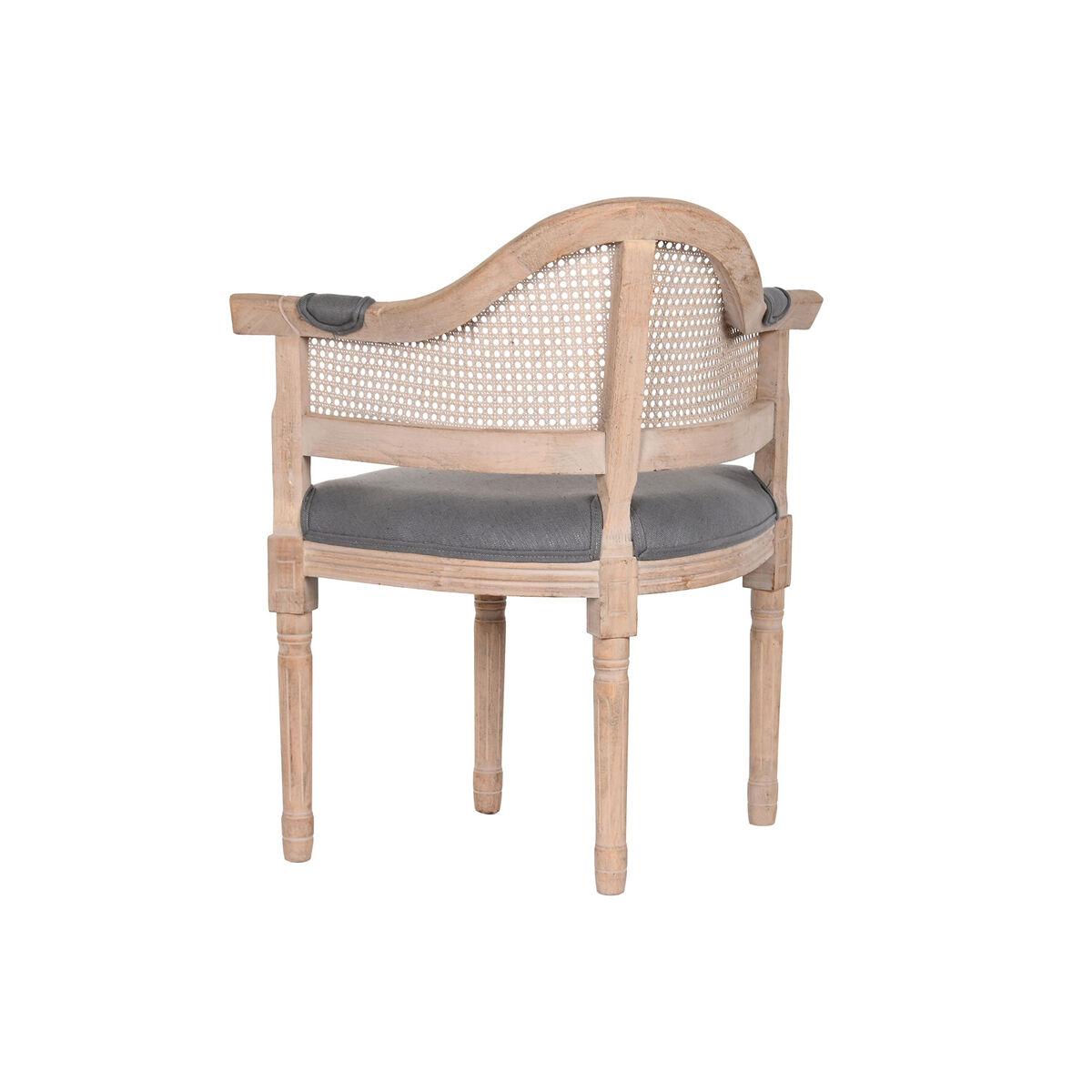 Silla de Comedor DKD Home Decor Gris oscuro 67 x 51 x 85 cm 79 x 53 x 85 cm