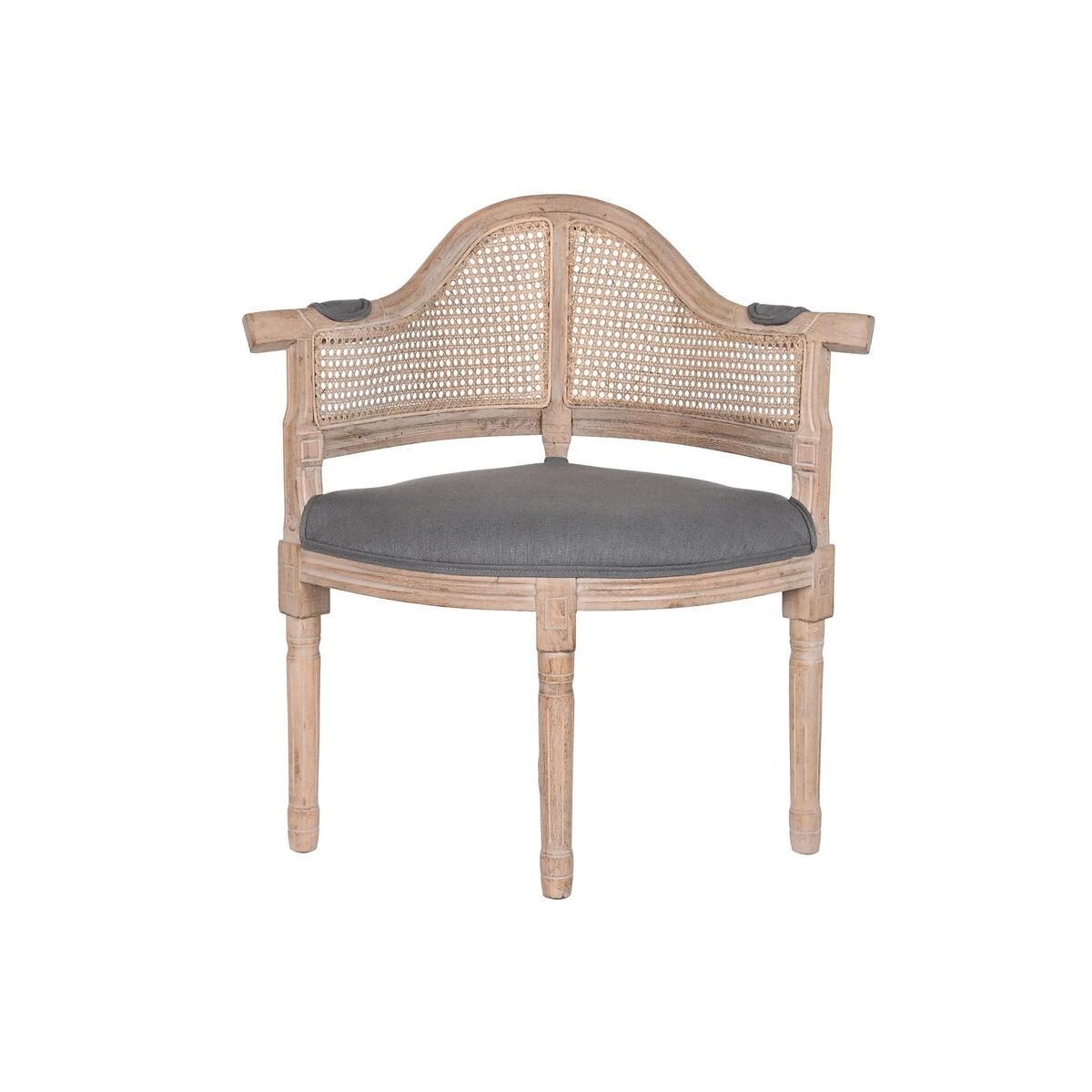 Silla de Comedor DKD Home Decor Gris oscuro 67 x 51 x 85 cm 79 x 53 x 85 cm