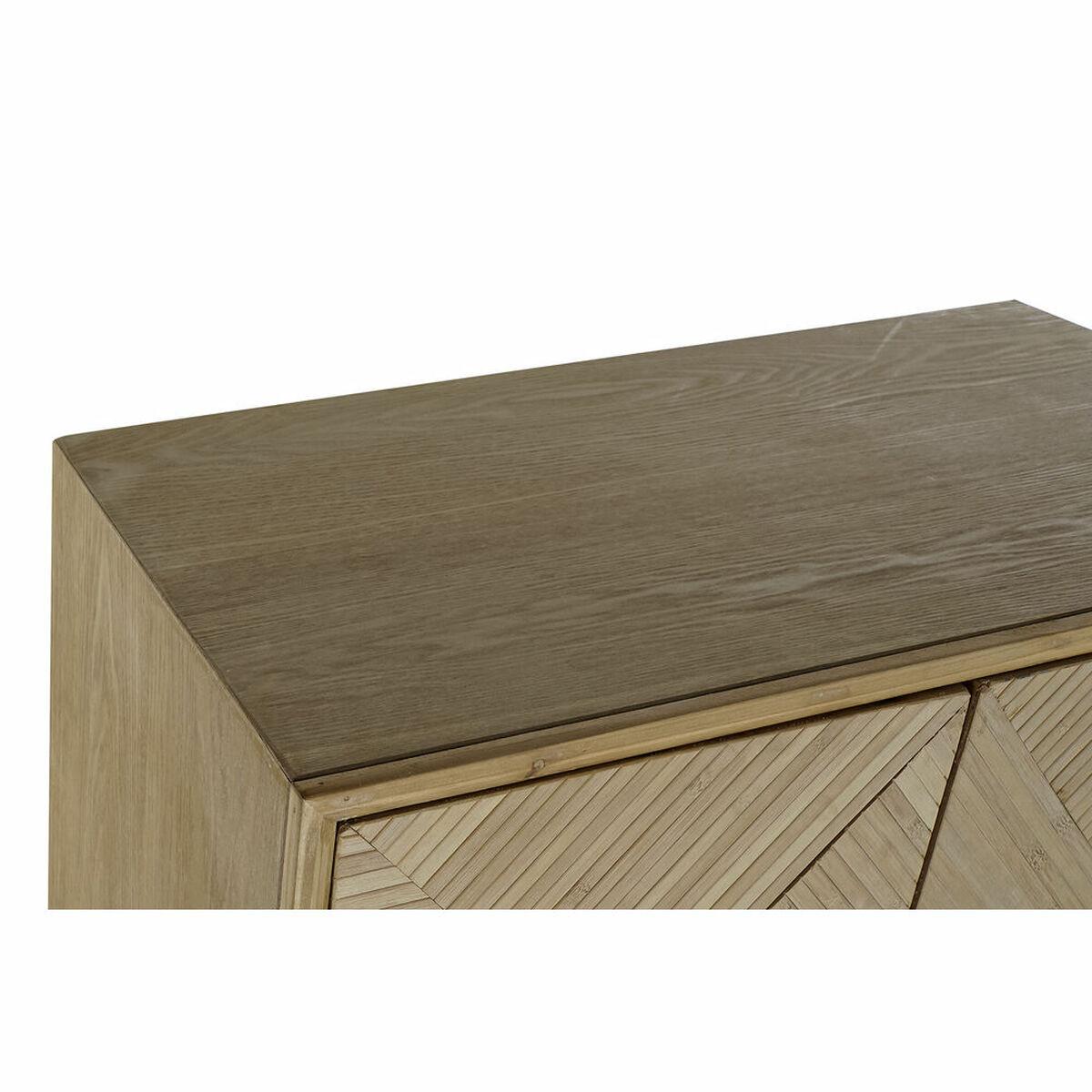 Armario DKD Home Decor Negro Natural Metal Abeto Madera MDF 70 x 35 x 156 cm