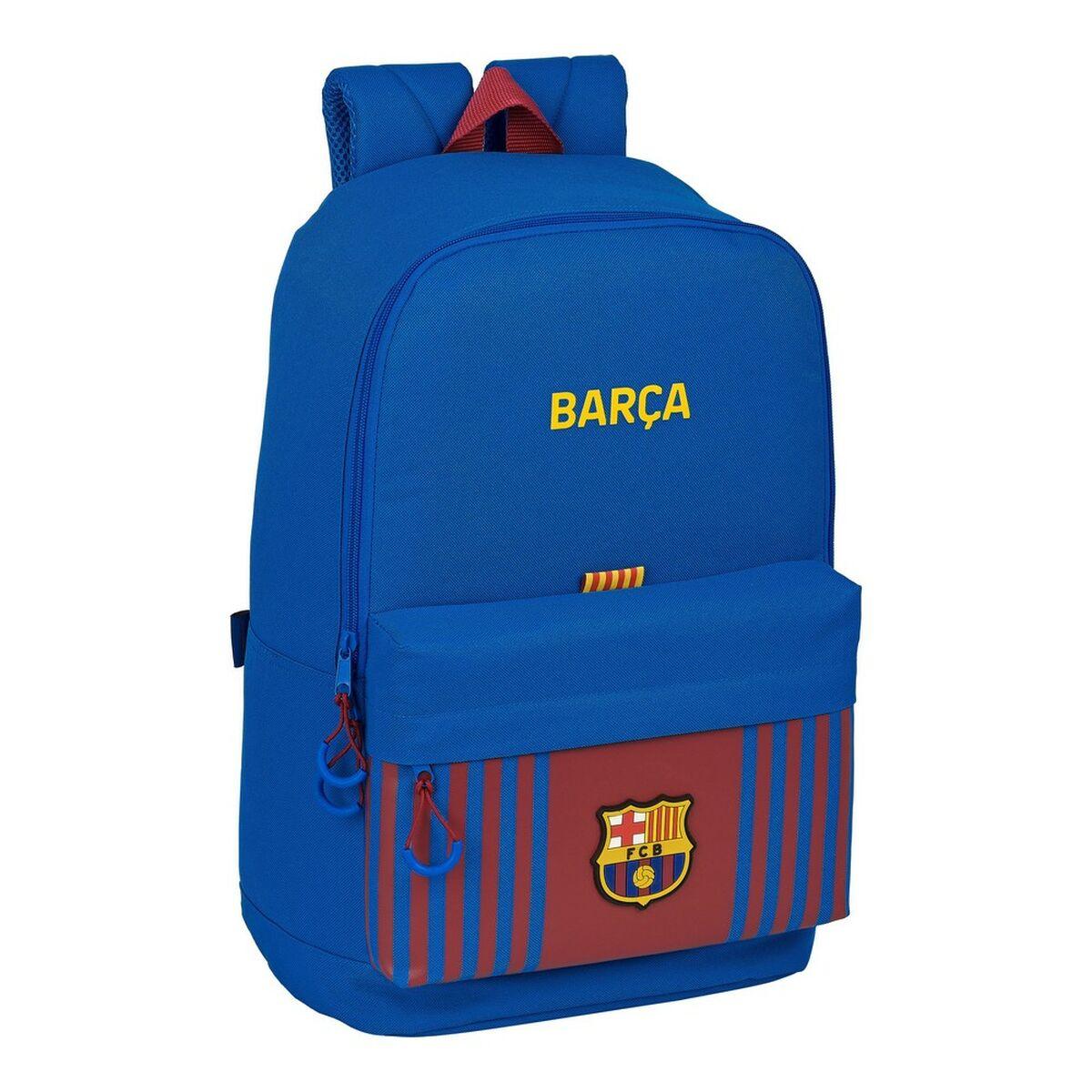 Mochila F.C.Barcelona (2021/2022) 35 x 15 x 42 cm Granate Azul marino Adaptable a carro portamochilas