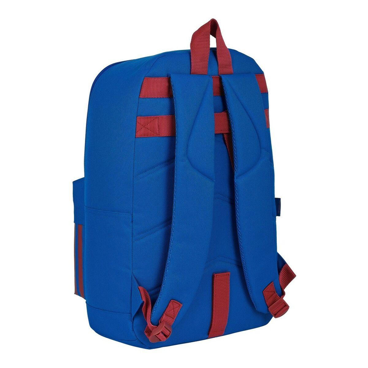 Mochila F.C.Barcelona (2021/2022) 35 x 15 x 42 cm Granate Azul marino Adaptable a carro portamochilas