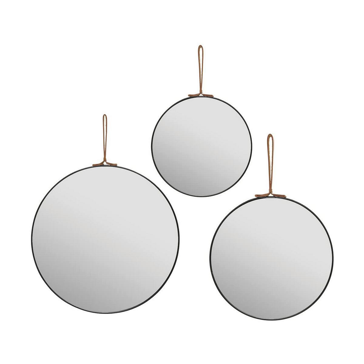 Juego de Espejos Atmosphera Lilou De pared (3 Piezas)