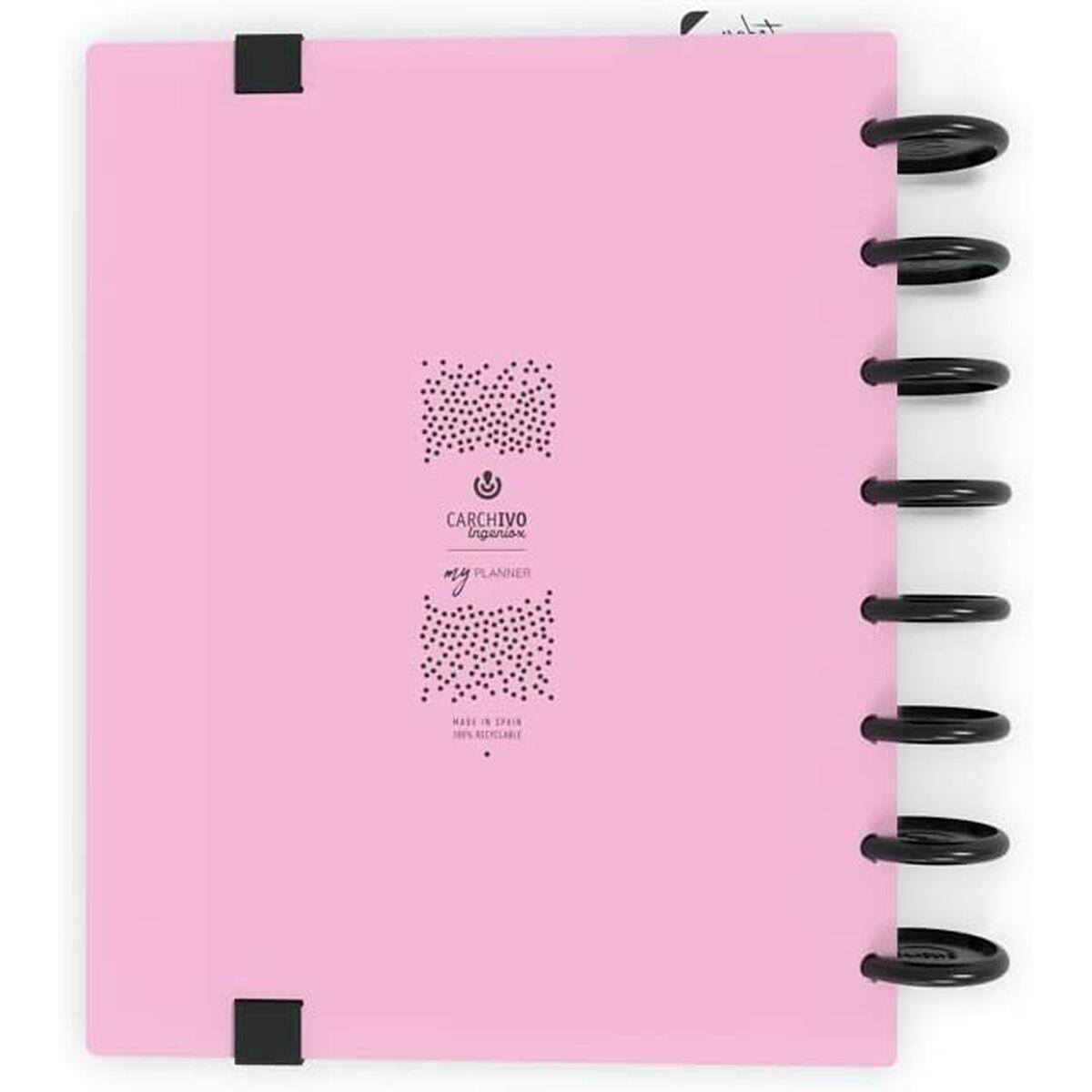 Agenda Carchivo My Planner Ingeniox Rosa A5