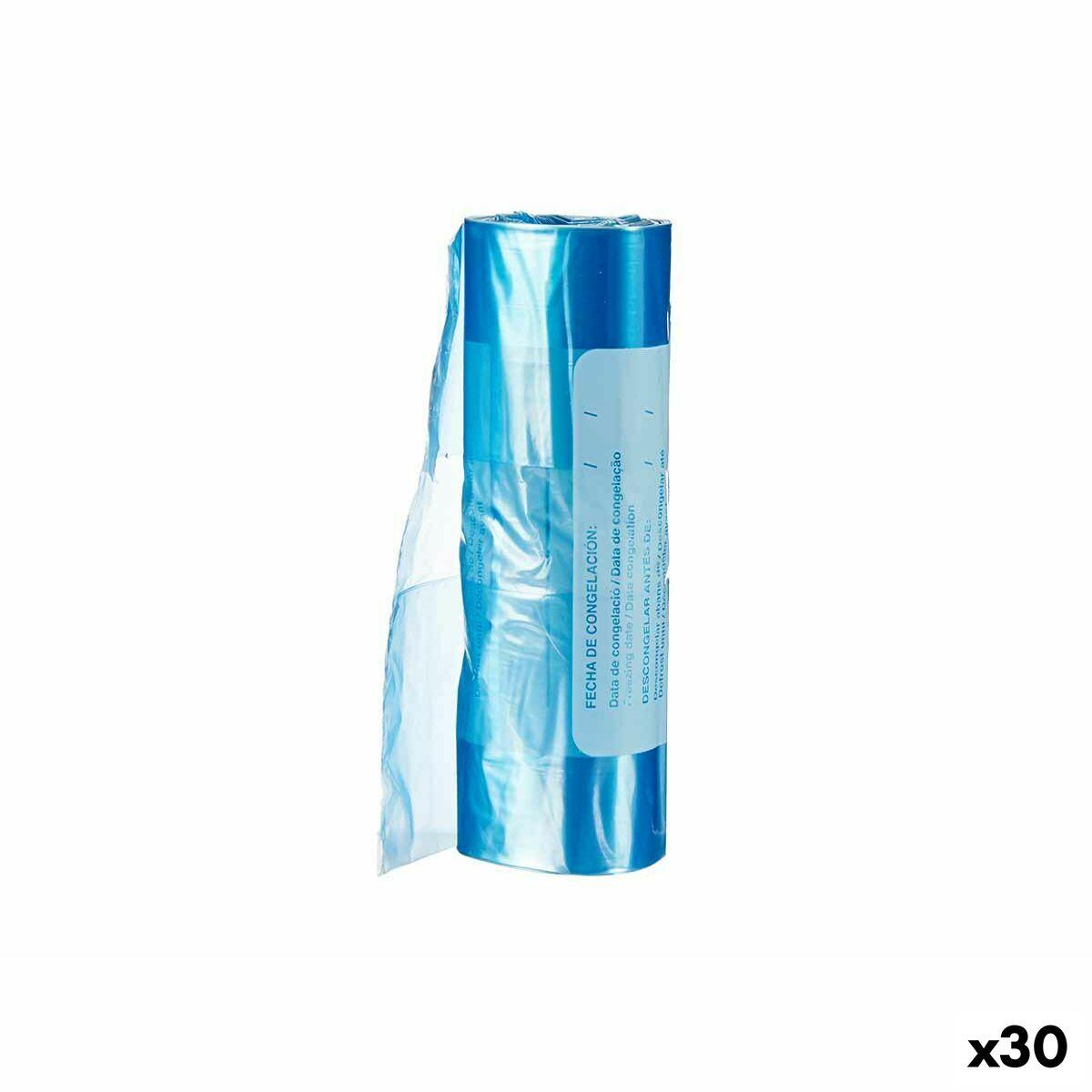 Bolsa para congelador Leknes 190939000498 Azul Polietileno 22 x 35 cm 30 unidades
