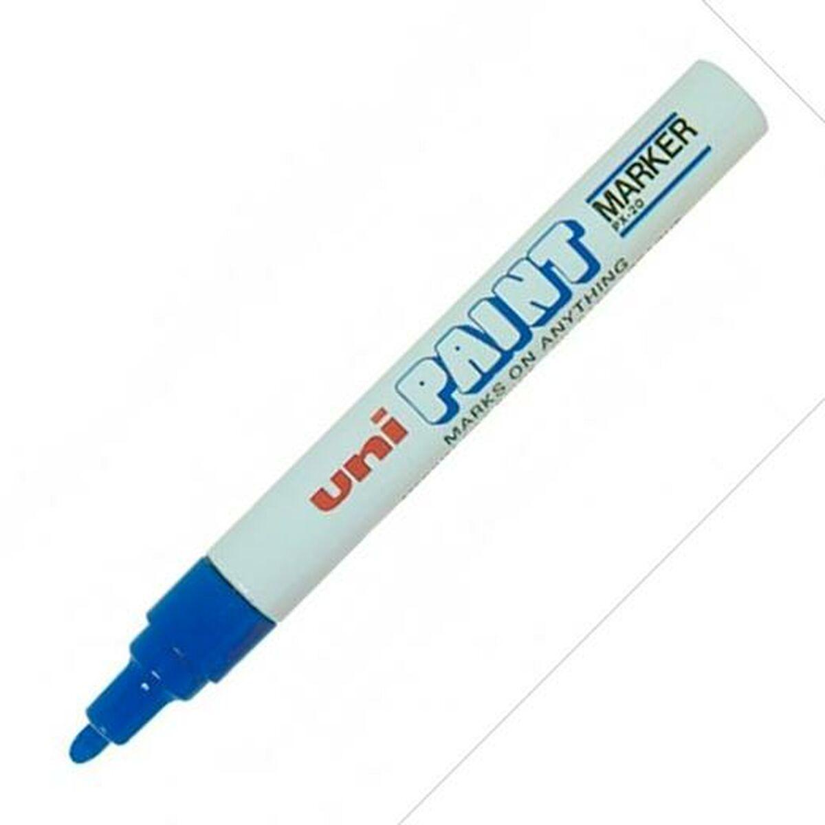 Rotulador permanente Uni-Ball PX-20 Azul