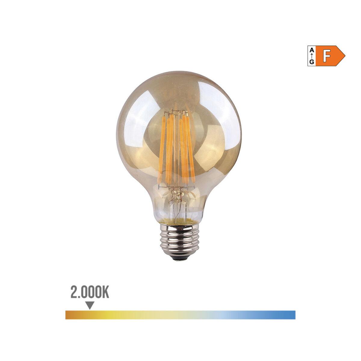 Bombilla LED EDM 98626 F 8 W 55 W E27 720 Lm Ø 8 x 12 cm Vintage (2000 K)