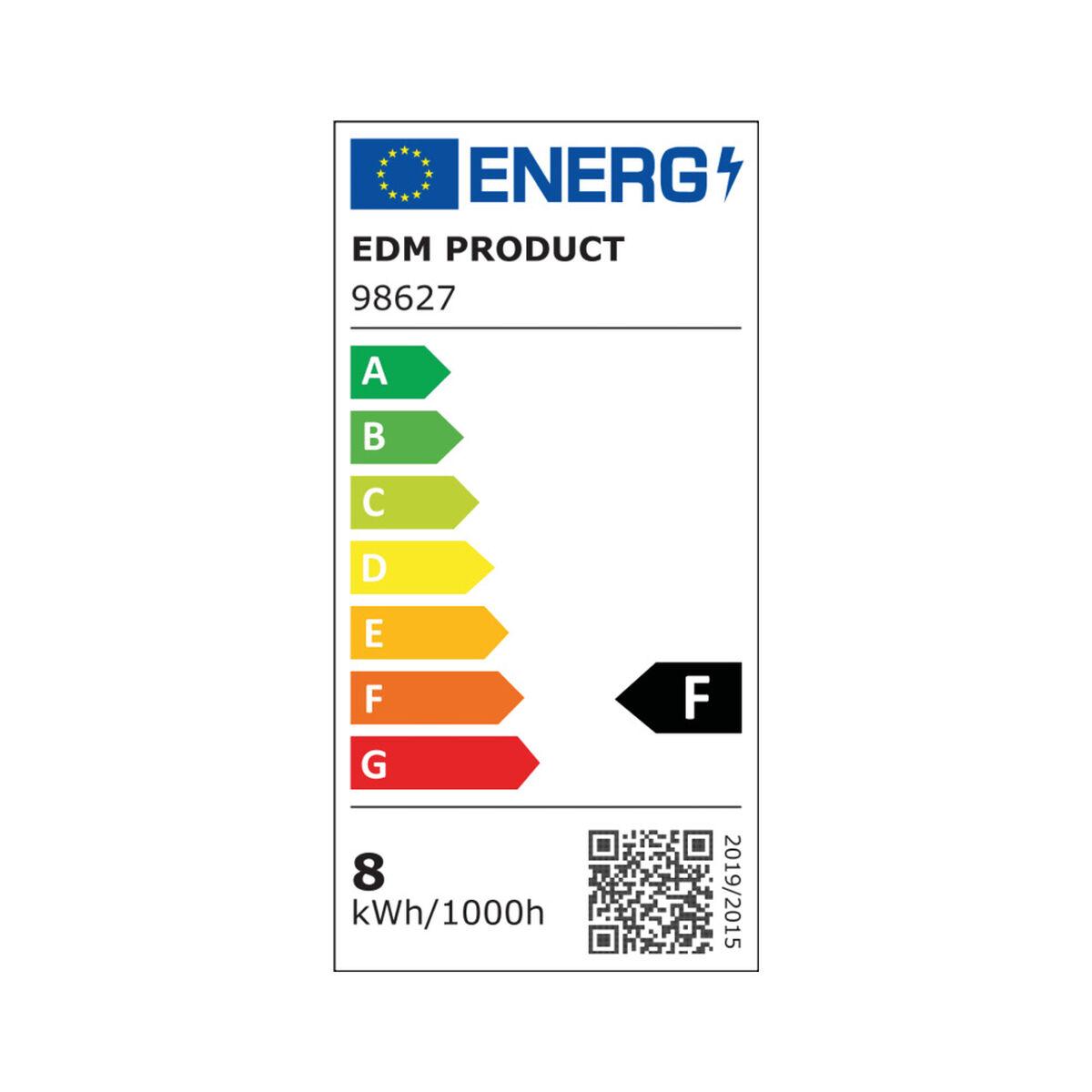 Bombilla LED EDM F 8 W E27 720 Lm Ø 9,5 x 14 cm (2000 K)