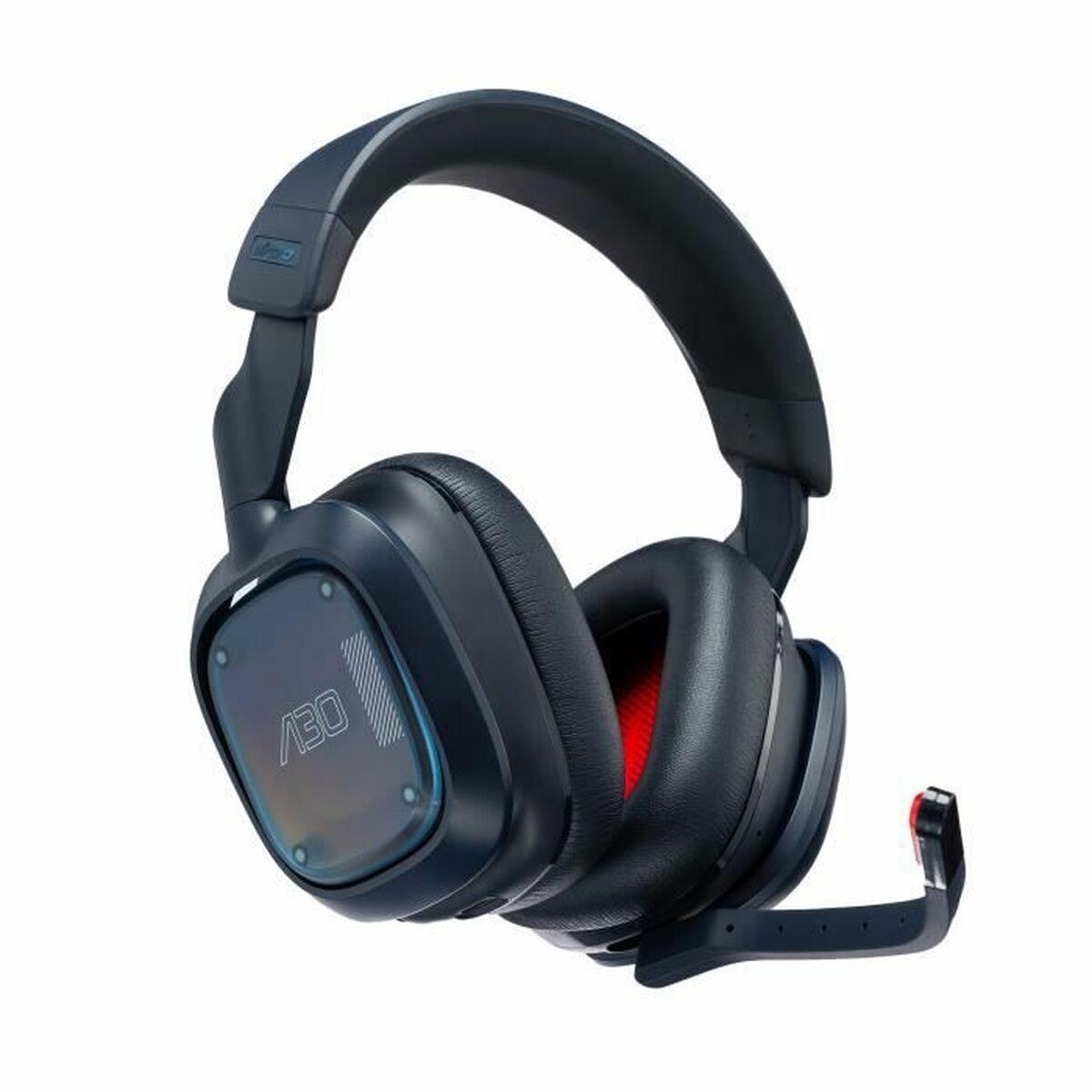 Auriculares con Micrófono Logitech A30 Negro