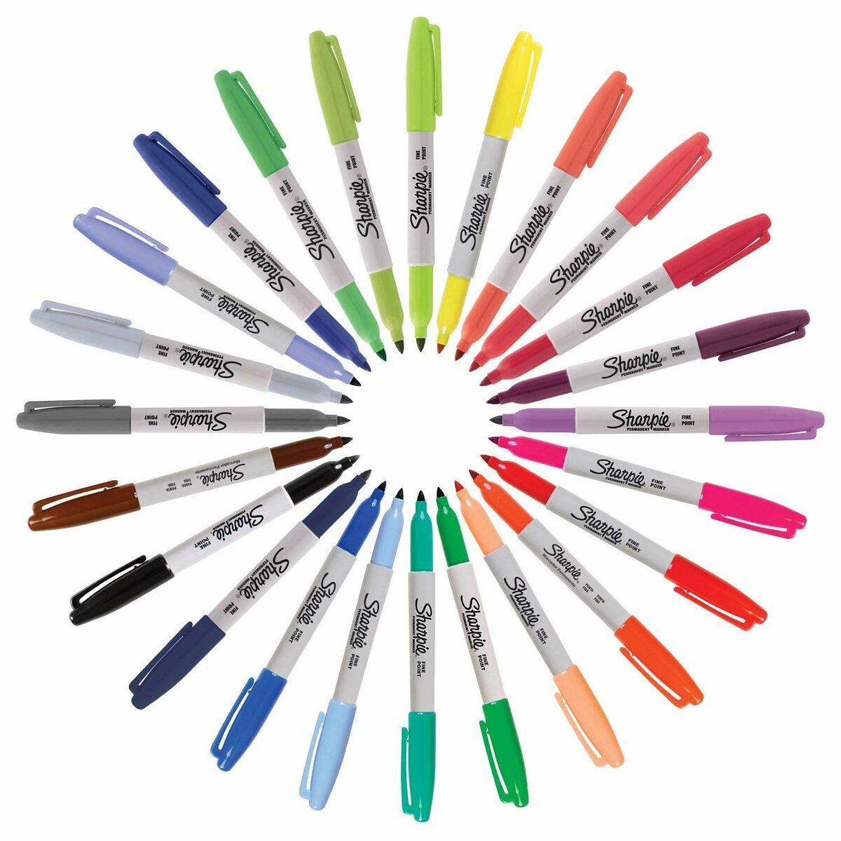Set de Rotuladores Sharpie Cosmic 24 Piezas Permanente Multicolor
