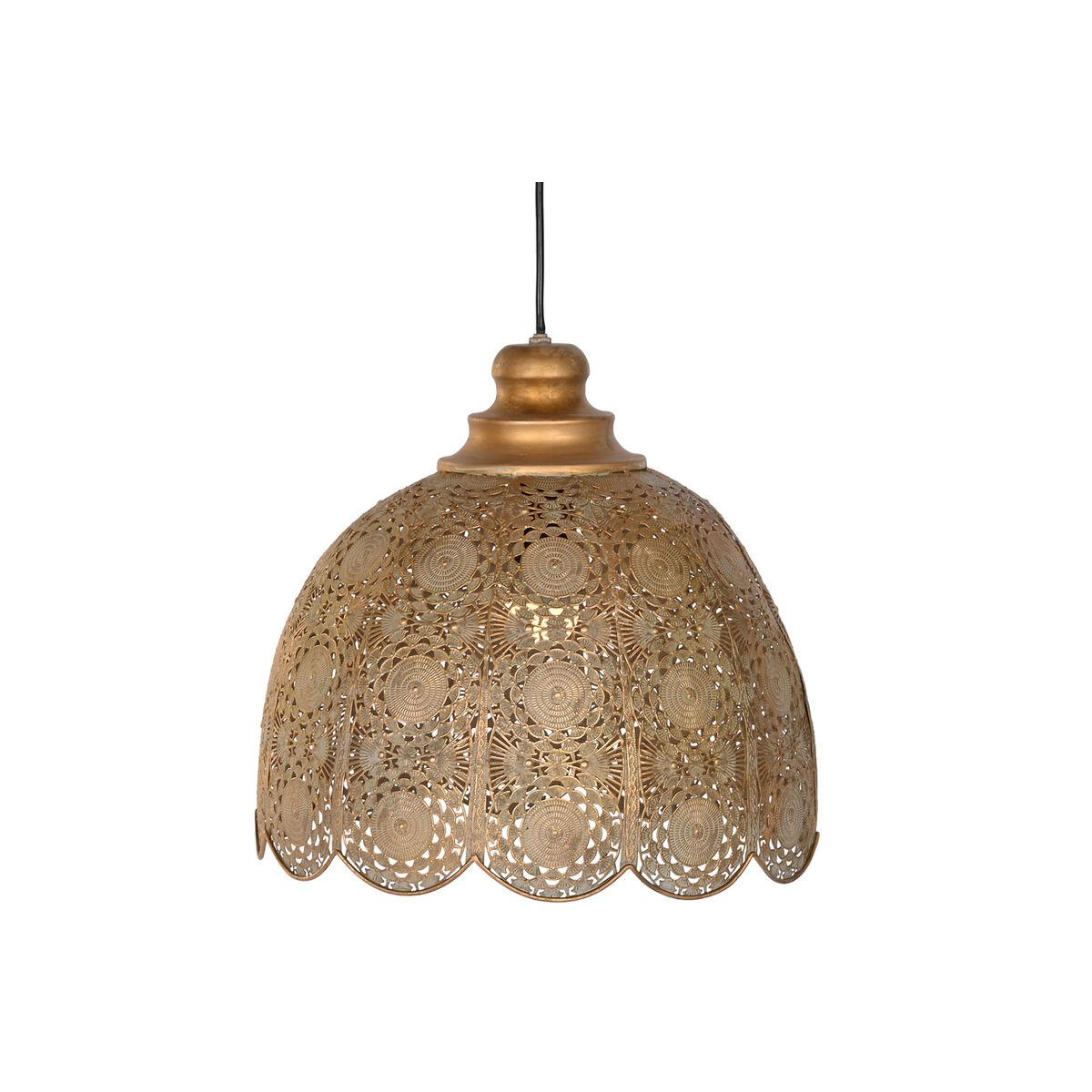 Lámpara de Techo DKD Home Decor 38 x 38 x 33 cm Dorado Metal 50 W 36 x 36 x 33 cm