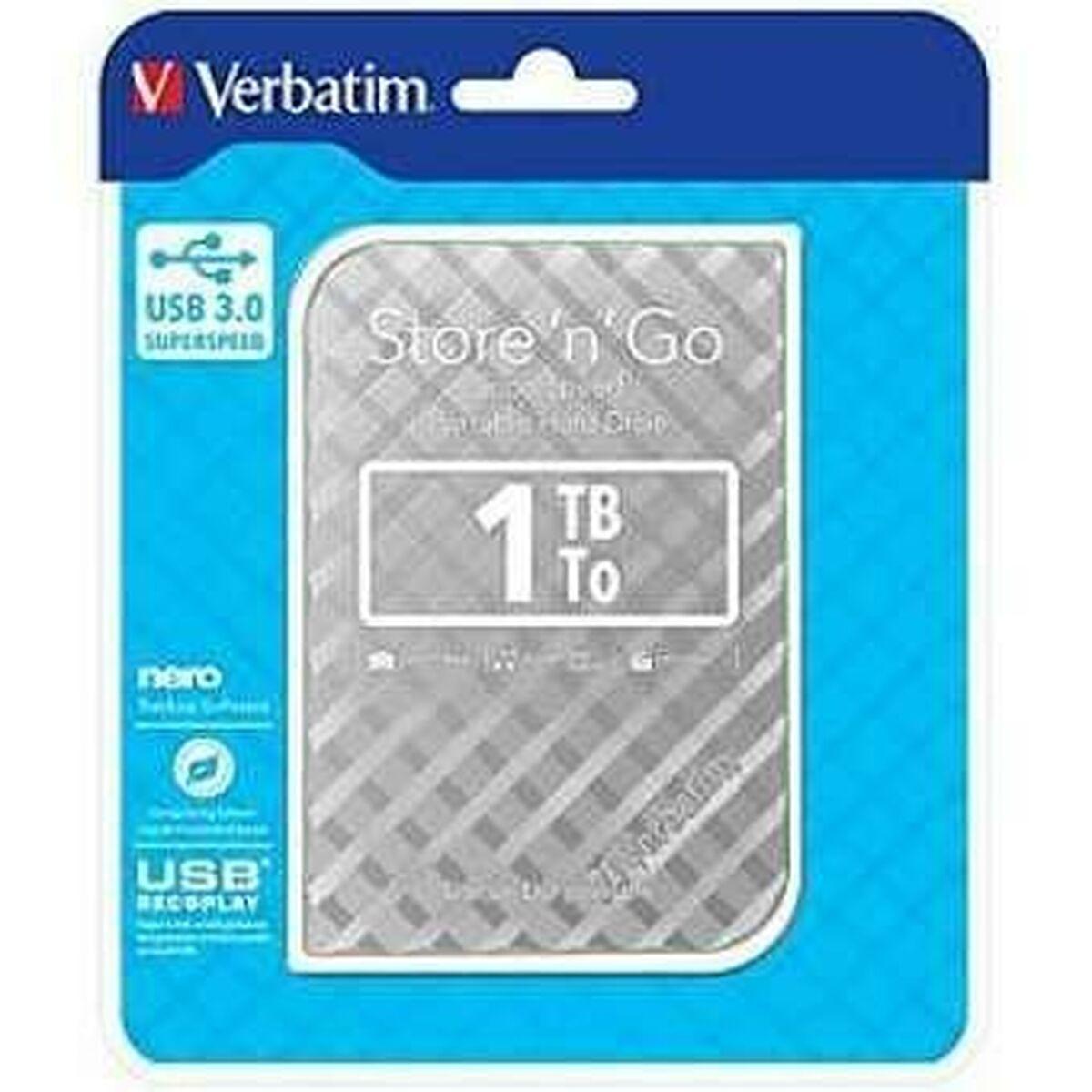 Disco Duro Externo Verbatim STORE N GO 1 TB HDD 1 TB SSD