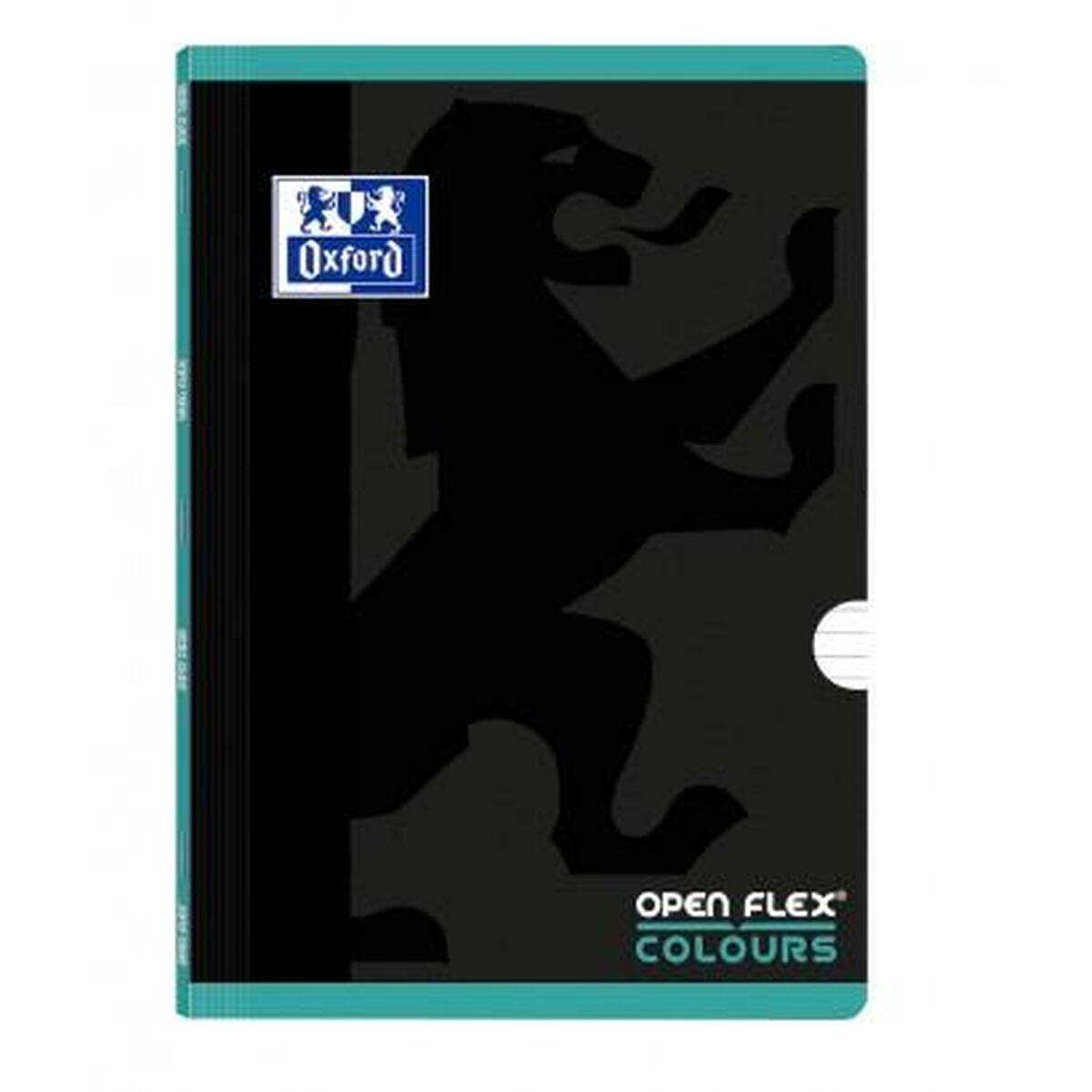 Libreta Oxford OPENFLEX Menta A4 48 Hojas A rayas Grapas 10 Unidades (10 Piezas)