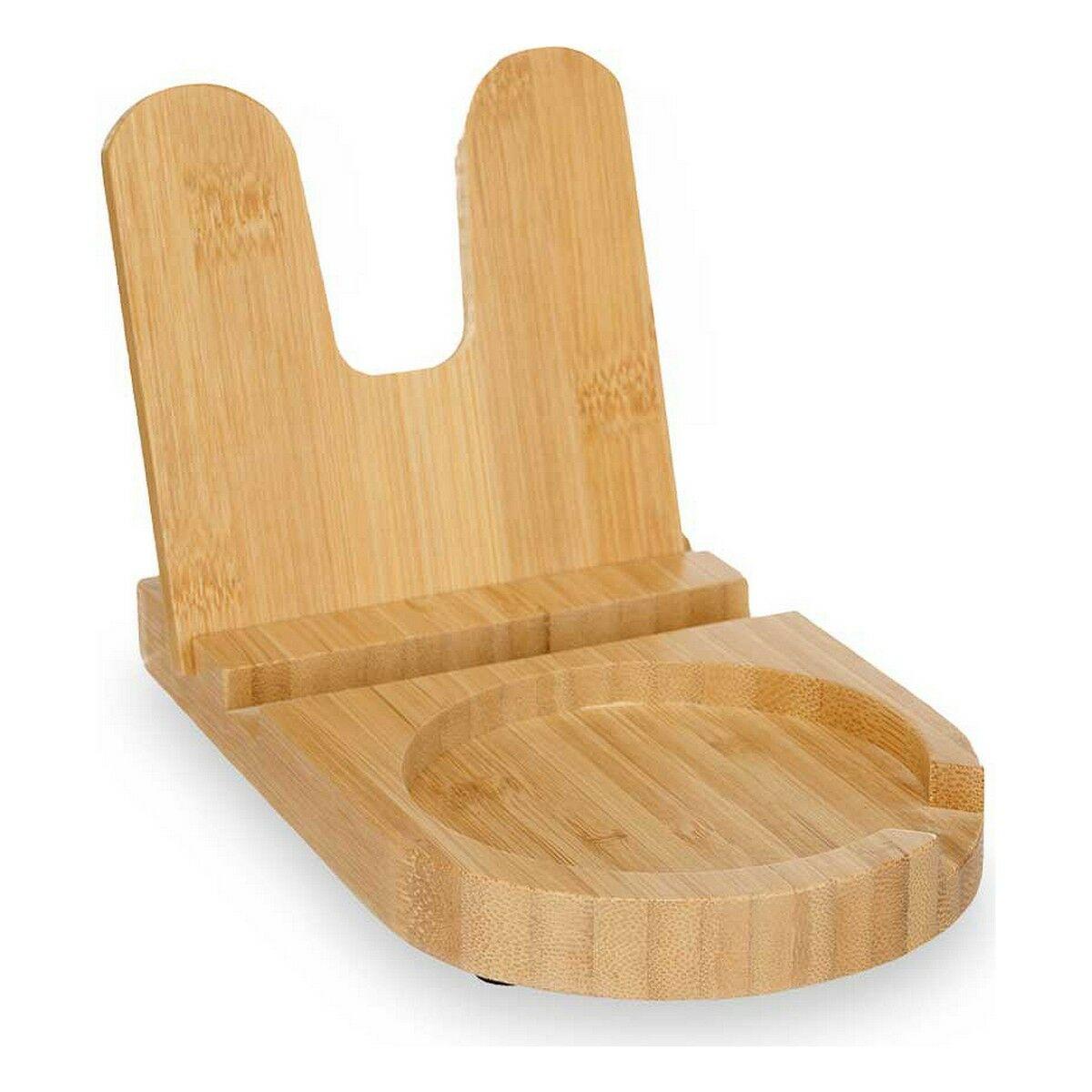 Reposacucharas Soporte Bambú (12,7 x 20,5 x 3,5 cm)