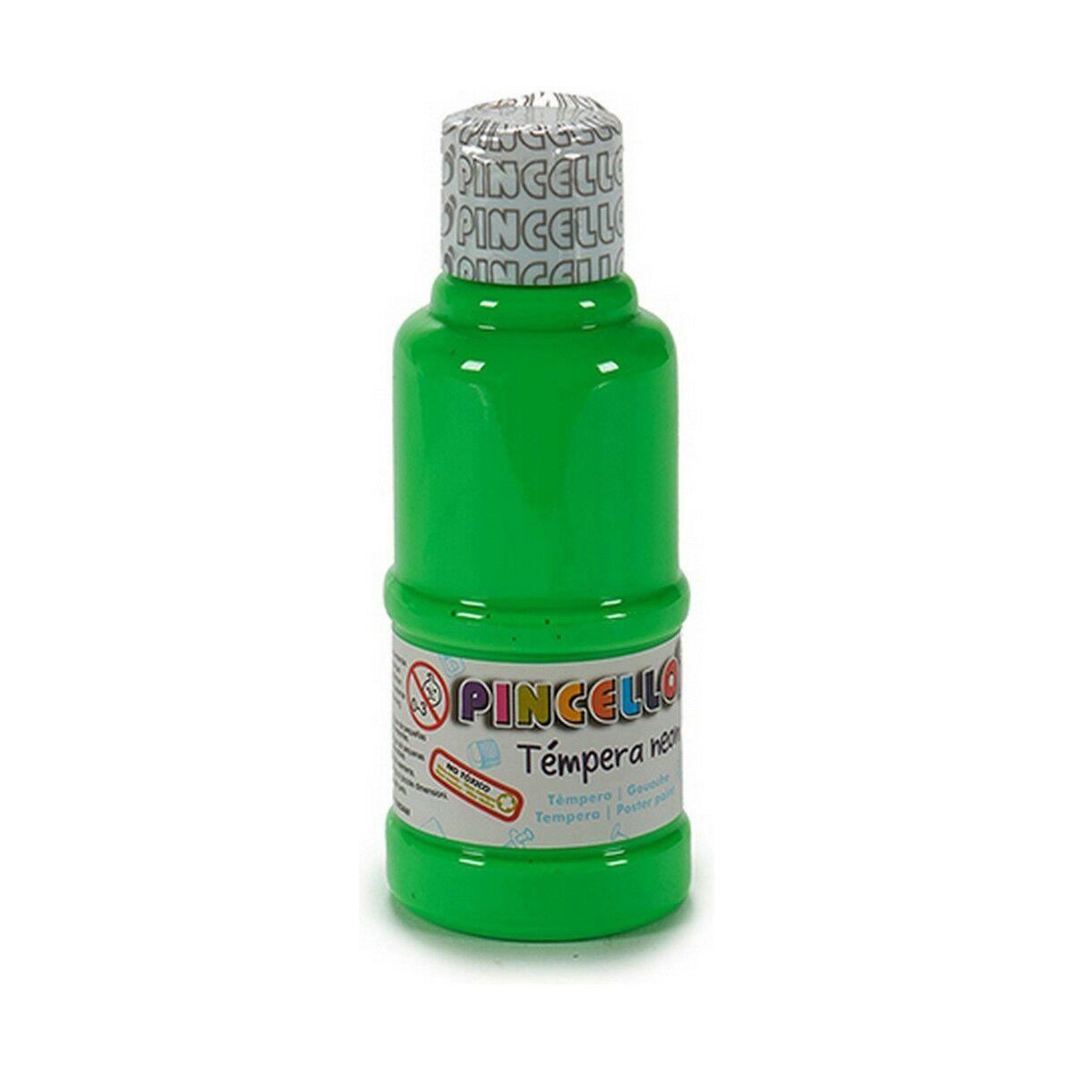Témperas Pincello Neon Verde 120 ml (12 Unidades)