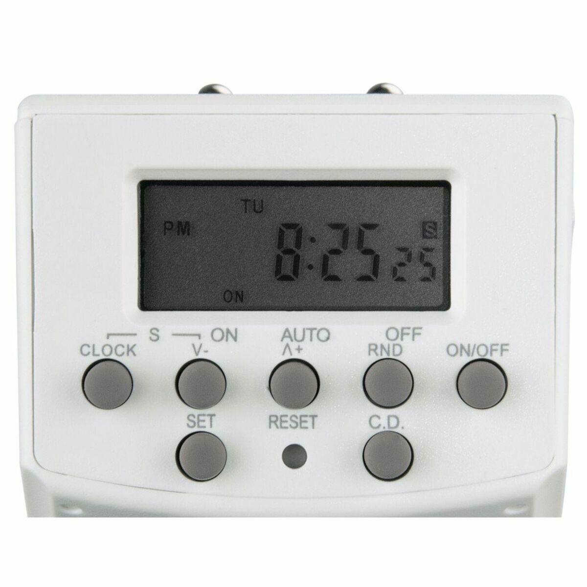 Temporizador digital Hama 00121951 Blanco 1800 W 230 V