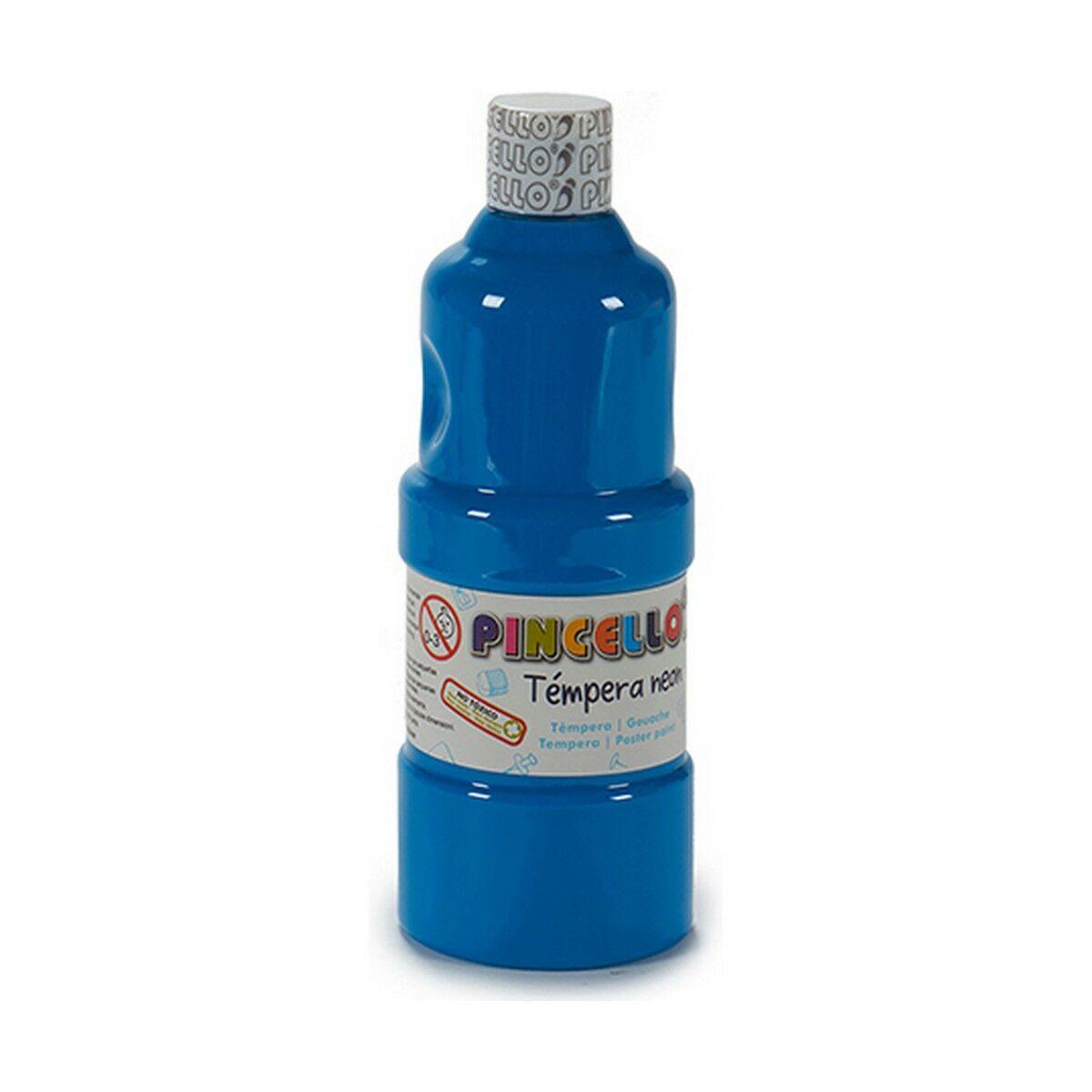 Témperas Pincello Neon Azul 400 ml (6 Unidades)