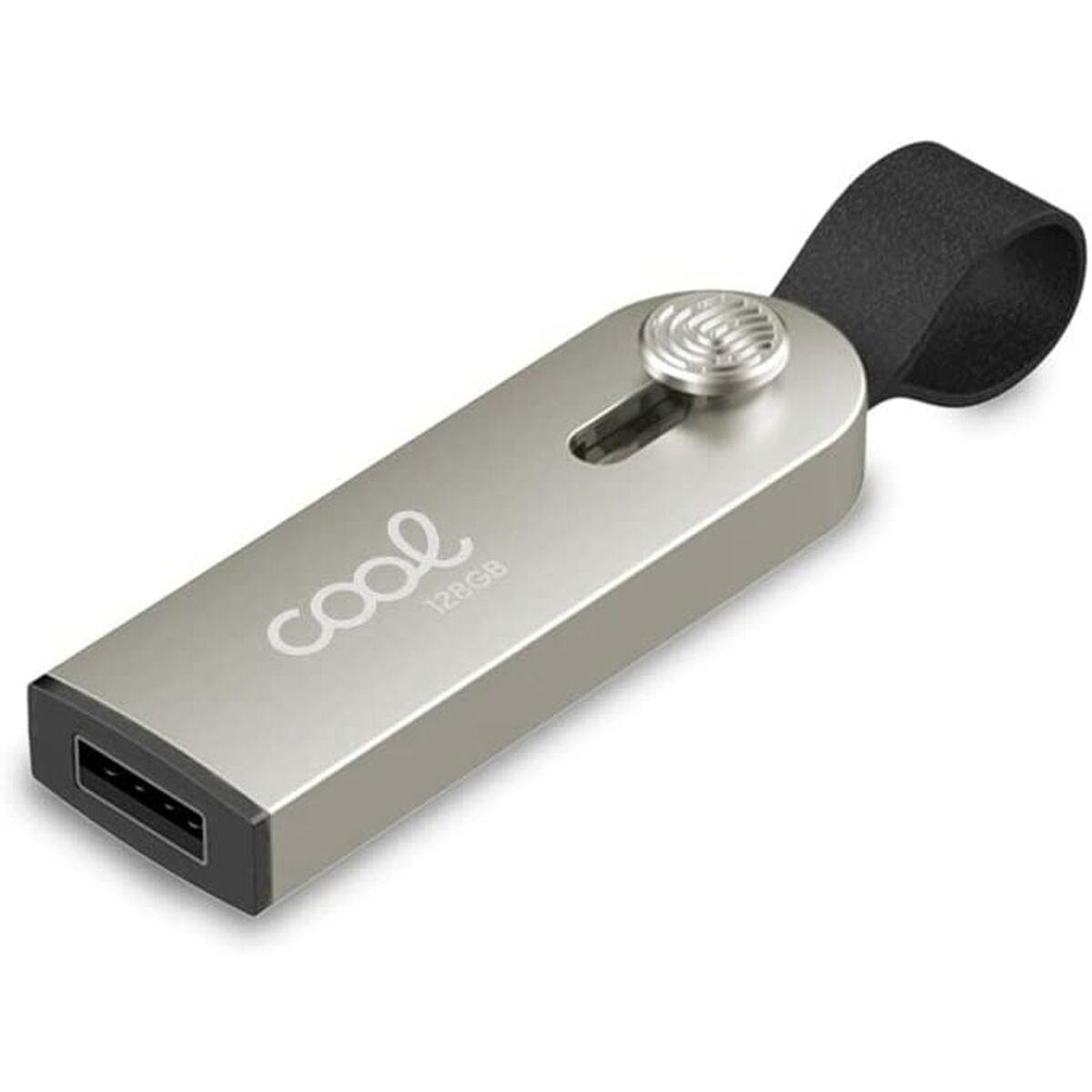 Memoria USB Cool Plateado 128 GB