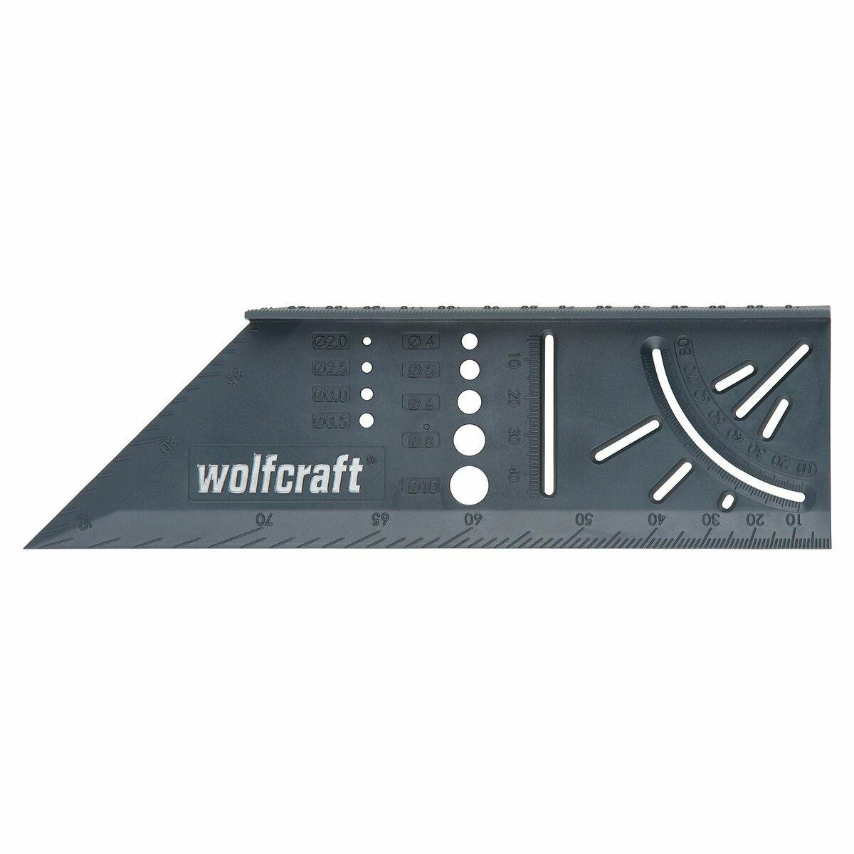 Regla Wolfcraft Ángulo Cabezales intercambiables