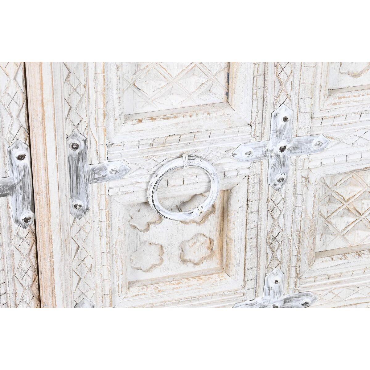 Aparador DKD Home Decor 187 x 40 x 100 cm Madera Blanco Madera de mango
