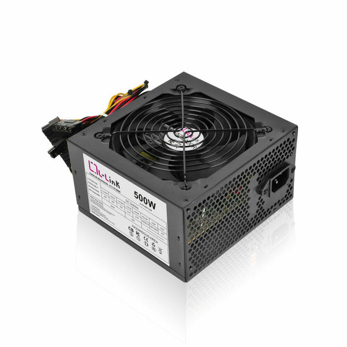 Fuente de Alimentación L-Link LL-PS-500-CAB ATX 500W |