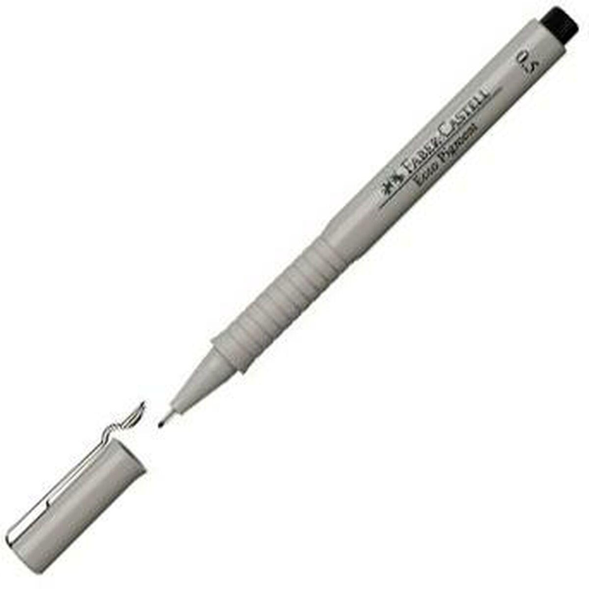 Rotuladores Faber-Castell Ecco Pigment 0,5 mm Negro (10 Unidades)