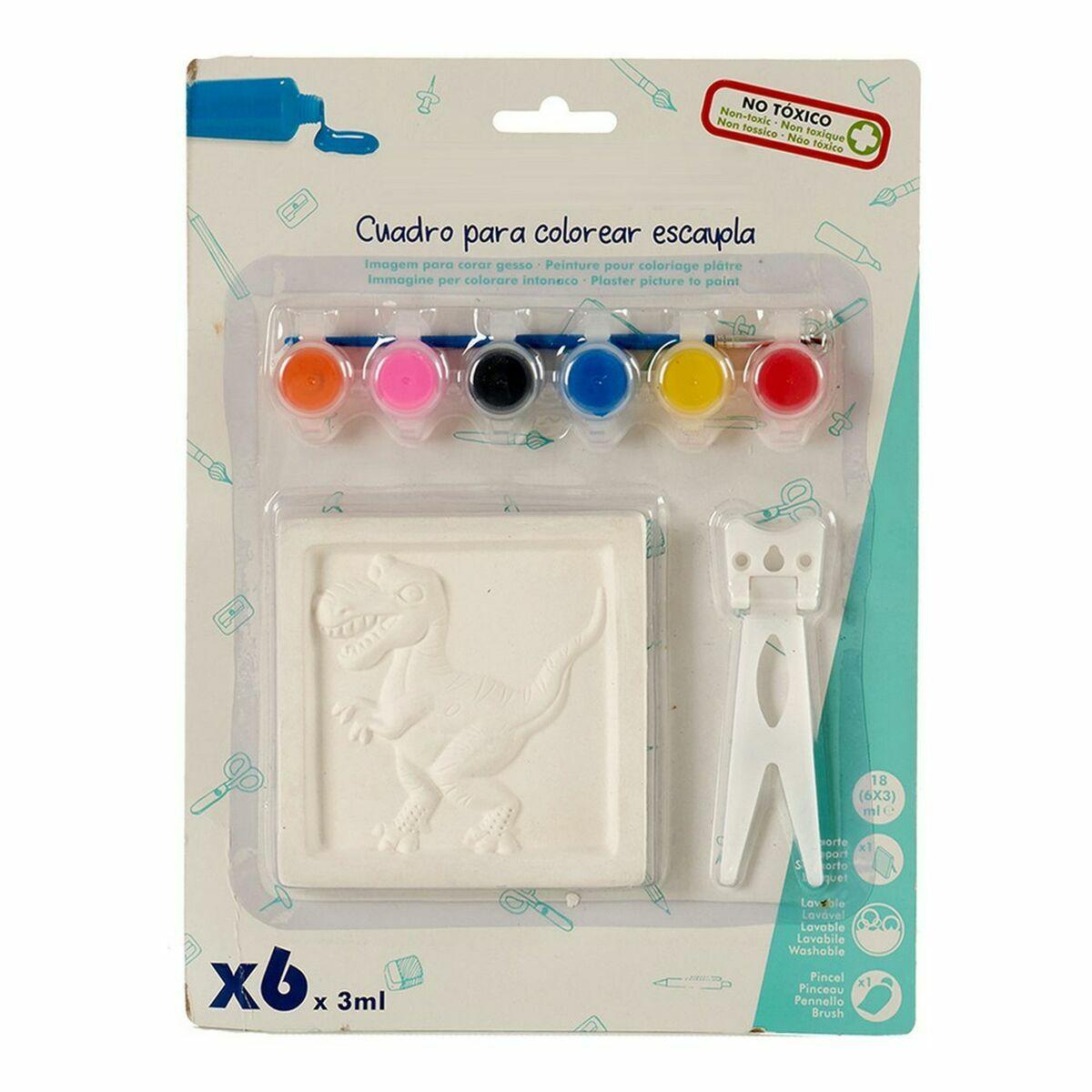 Juego Pinta y Colorea Pincello 6 2 x 29 x 22 cm Cuadro (24 Unidades)