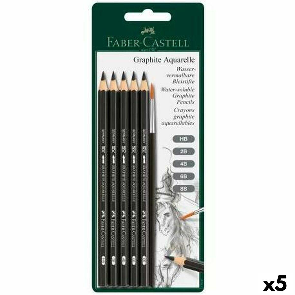 Set de Lápices Faber-Castell Acuarelable (5 Unidades)