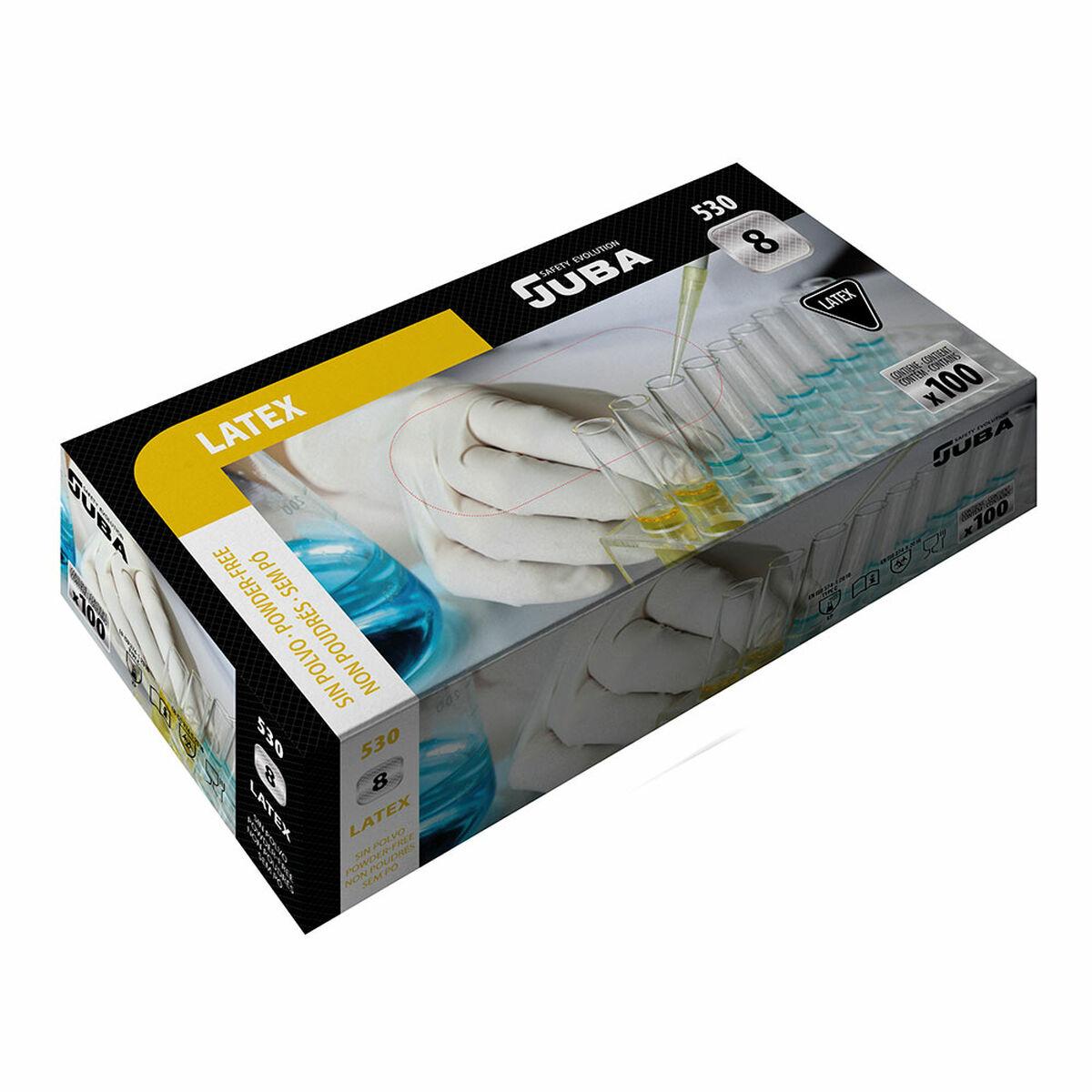 Guantes Desechables JUBA Caja Sin polvo (100 Unidades)