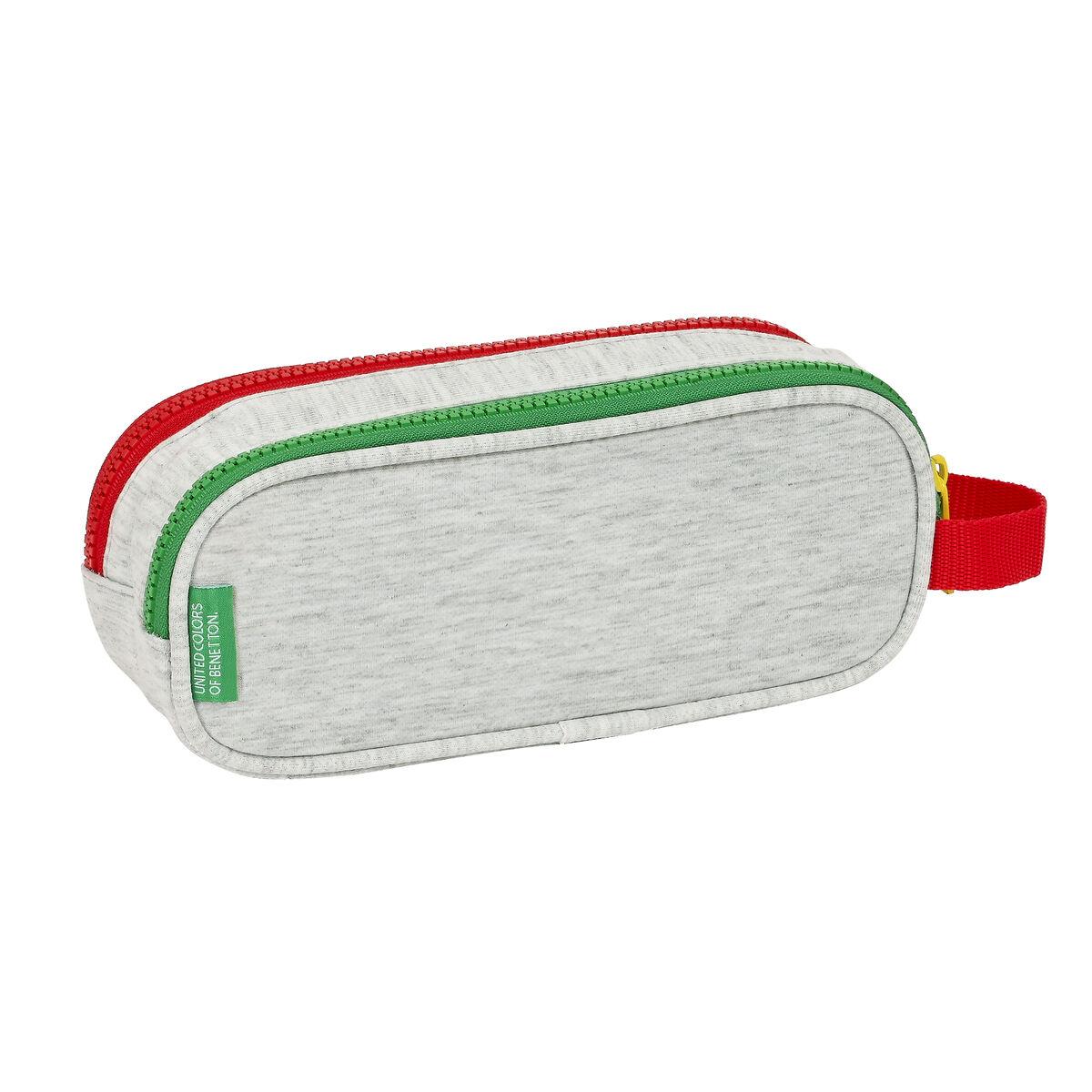 Portatodo Doble Benetton Pop Gris (21 x 8 x 6 cm)
