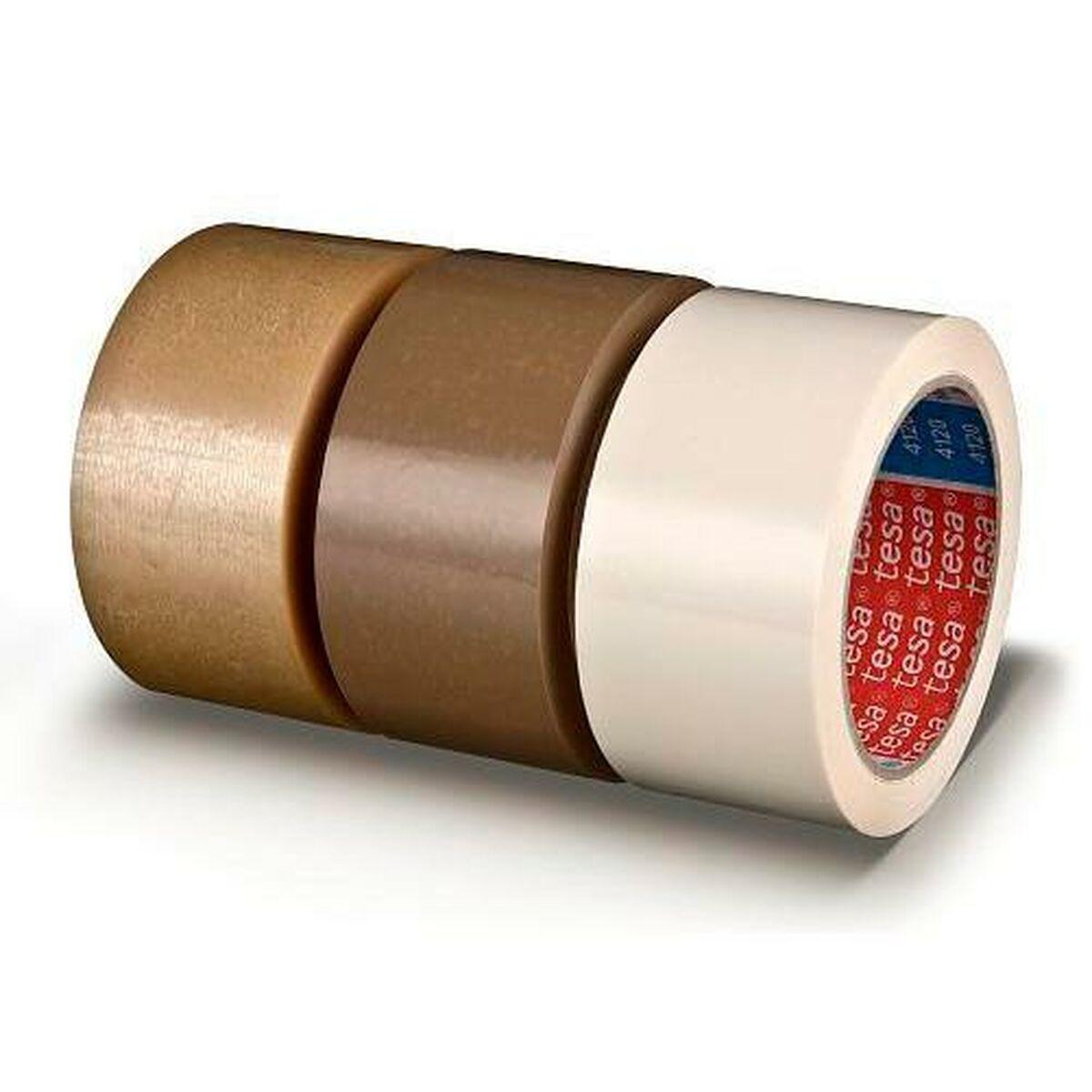 Cinta Adhesiva TESA STANDARD Embalaje Transparente PVC 50 mm x 66 m (6 Unidades)