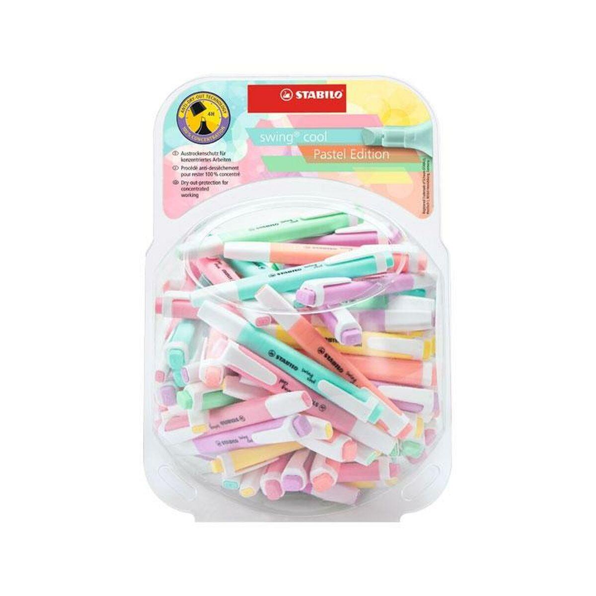 Set de Marcadores Fluorescentes Stabilo Swing Cool 100 Piezas