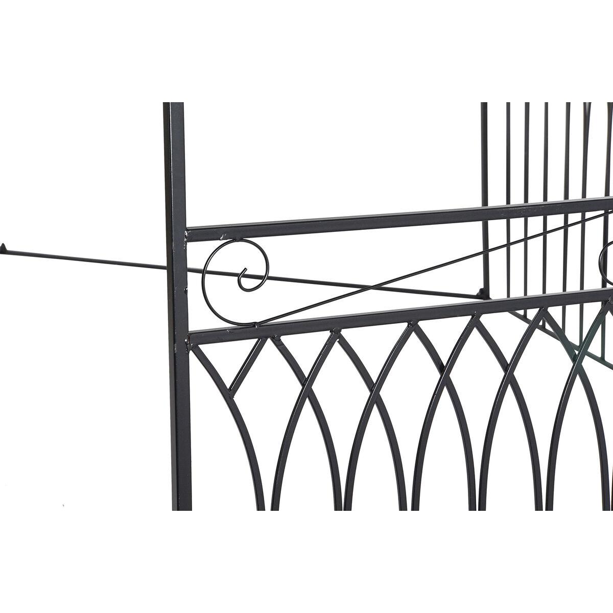 Pérgola DKD Home Decor Negro Hierro (304 x 304 x 332 cm)