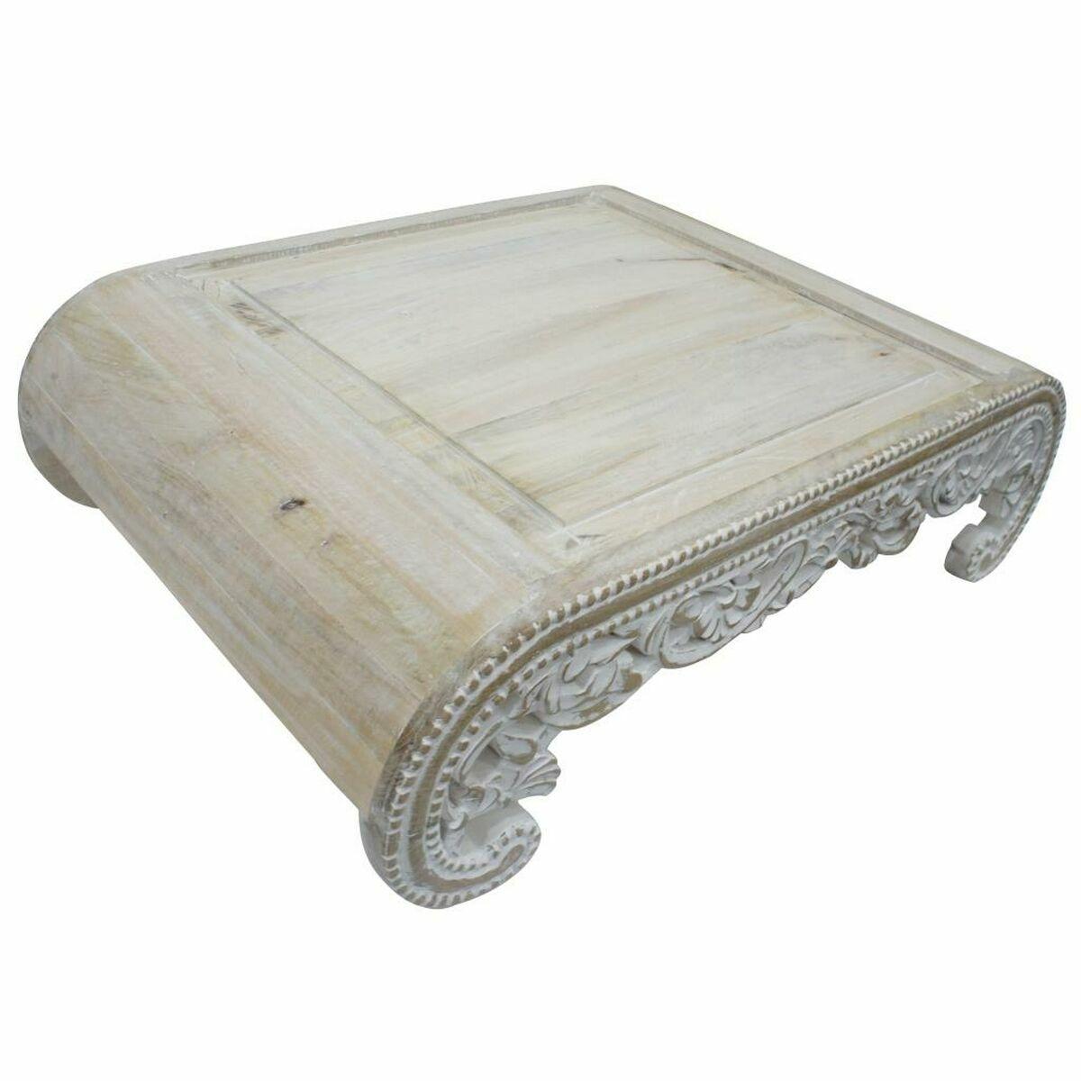 Mesa auxiliar DKD Home Decor Blanco Madera de mango 89 x 63,5 x 25,4 cm